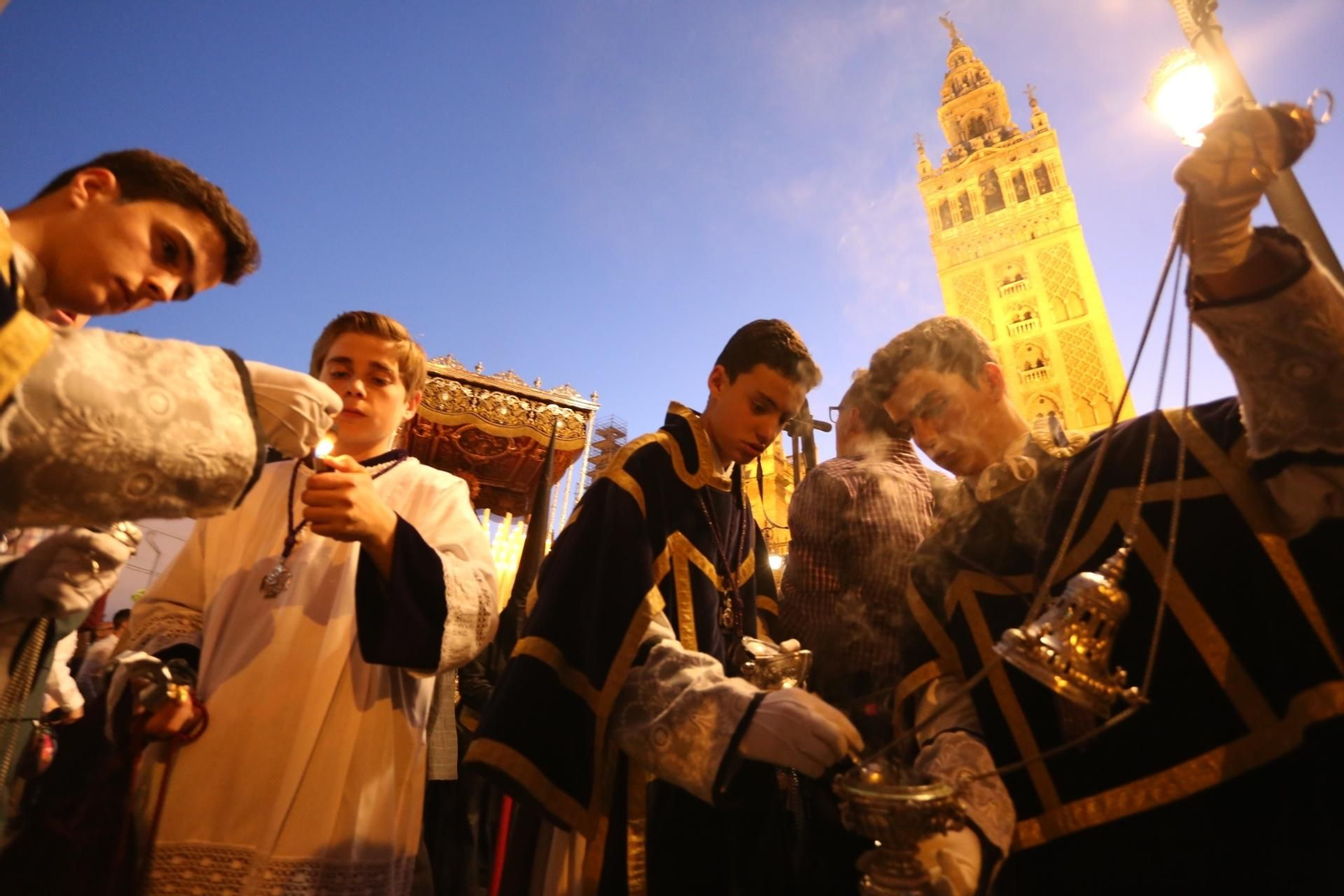 Las imágenes de Santa Cruz