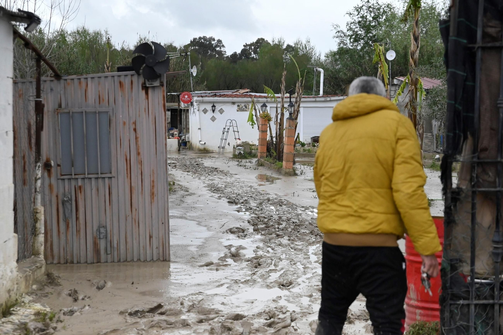 La parcelación de Guadalvalle tras el paso del temporal