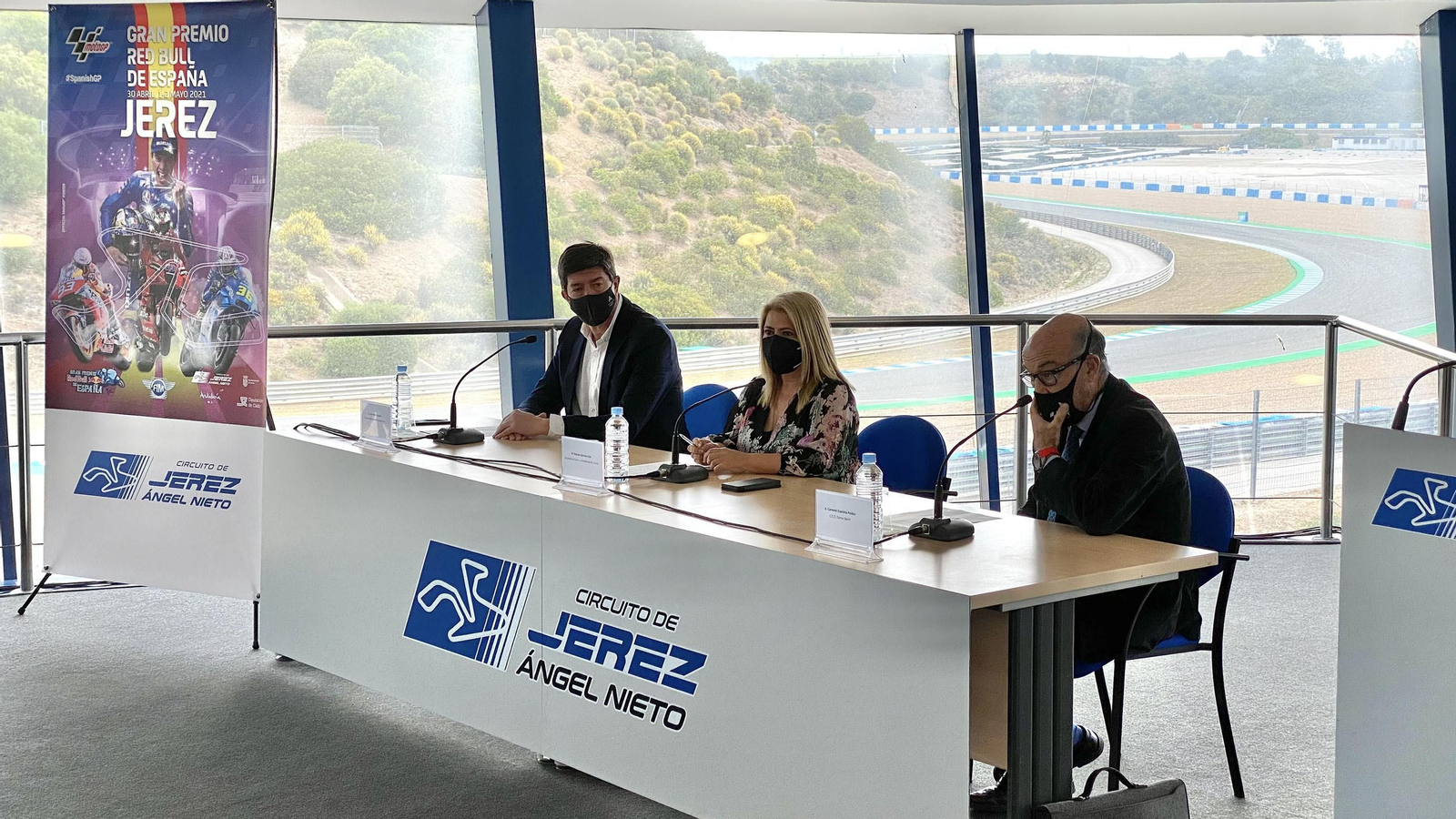 Presentación del G.P. de España en el Circuito de Jerez - Ángel Nieto
