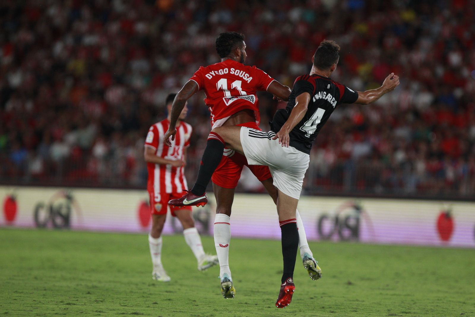 Imágenes del partido U.D. Almería-C.A. Osasuna