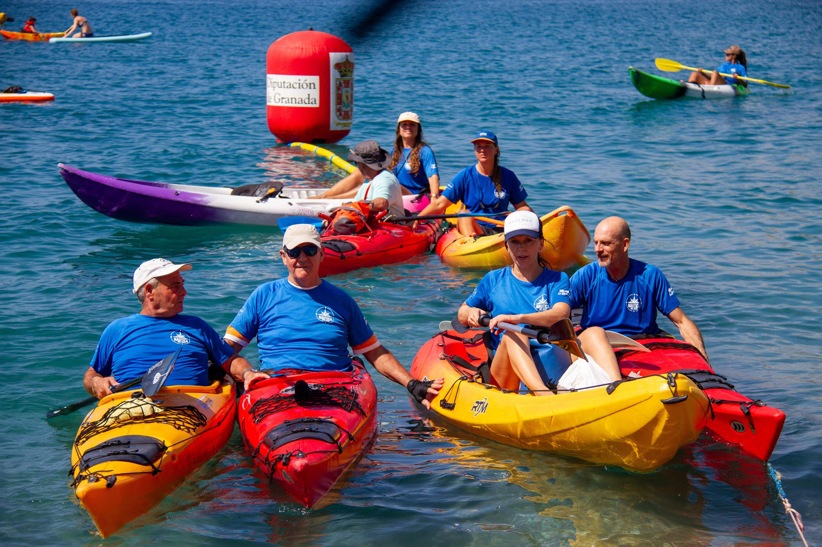 Así ha sido la XXI Travesía a Nado de la Bahía de La Herradura