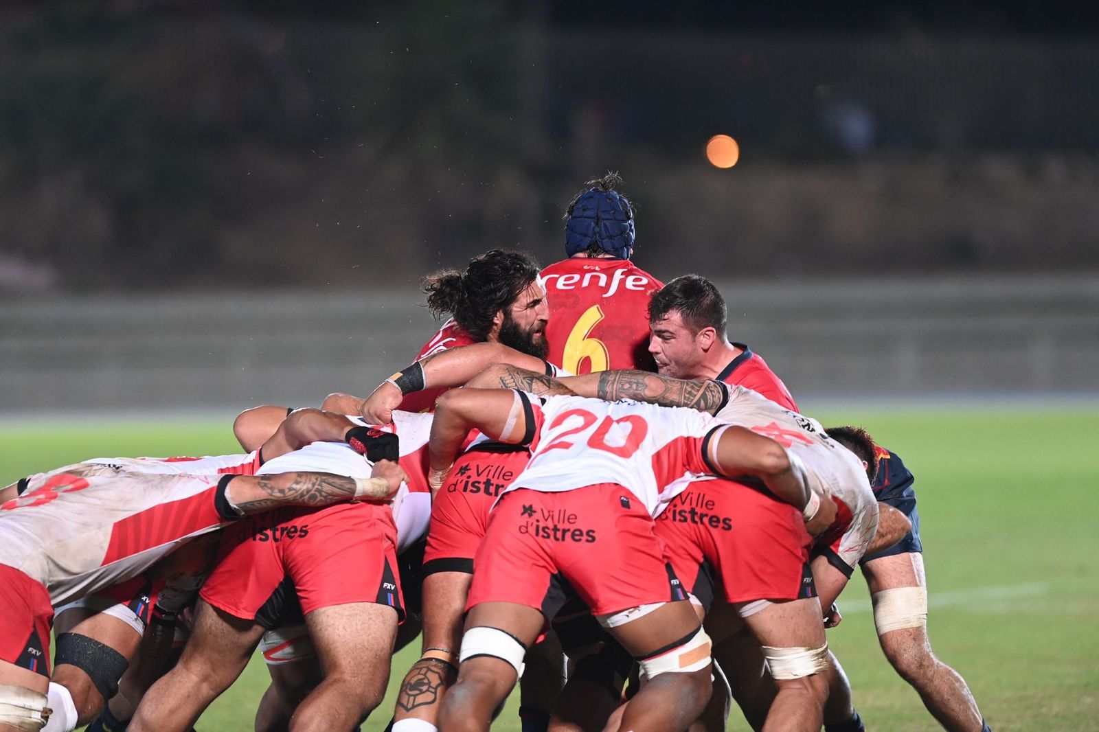 Las fotos del España-Tonga de rugby en Málaga