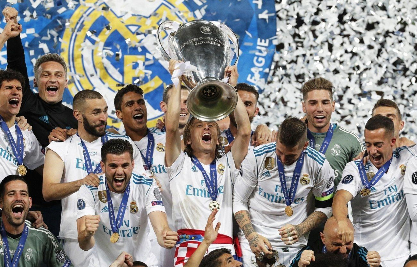 Las imágenes de la final de la Champions en Kiev