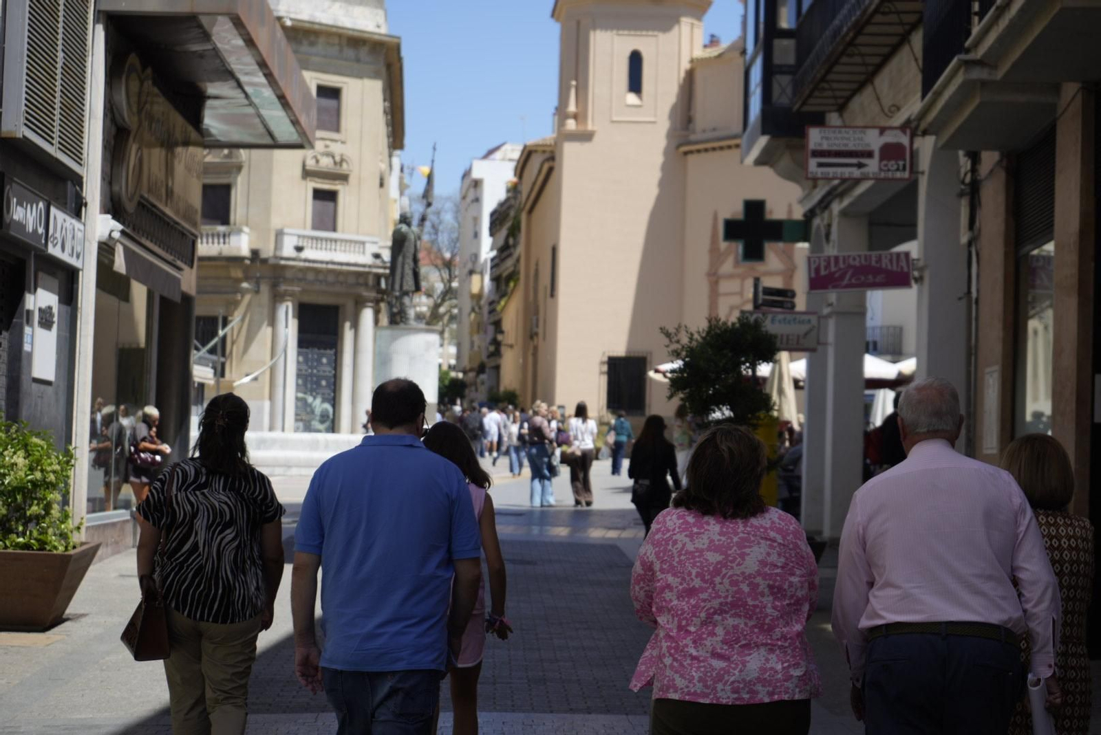 Así se vivió el apagón en las calles de Huelva, en imágenes