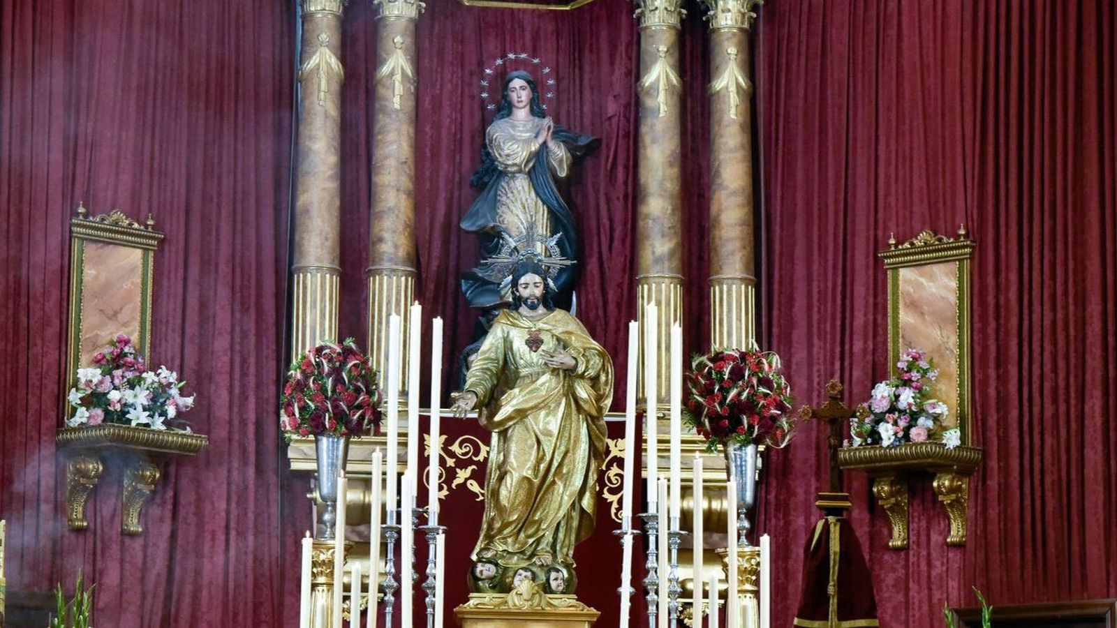 Sagrado Corazón de Jesús, imagen de archivo.