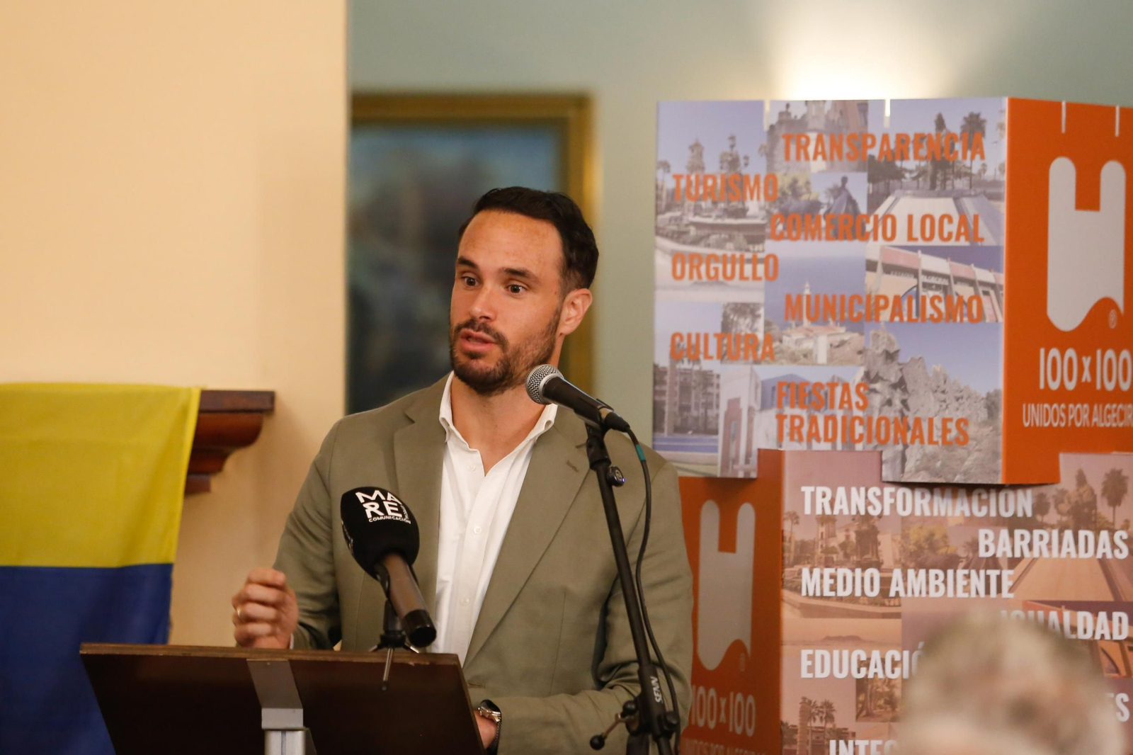 Las fotos de la presentación de 100x100 Unidos por Algeciras en el hotel Reina Cristina