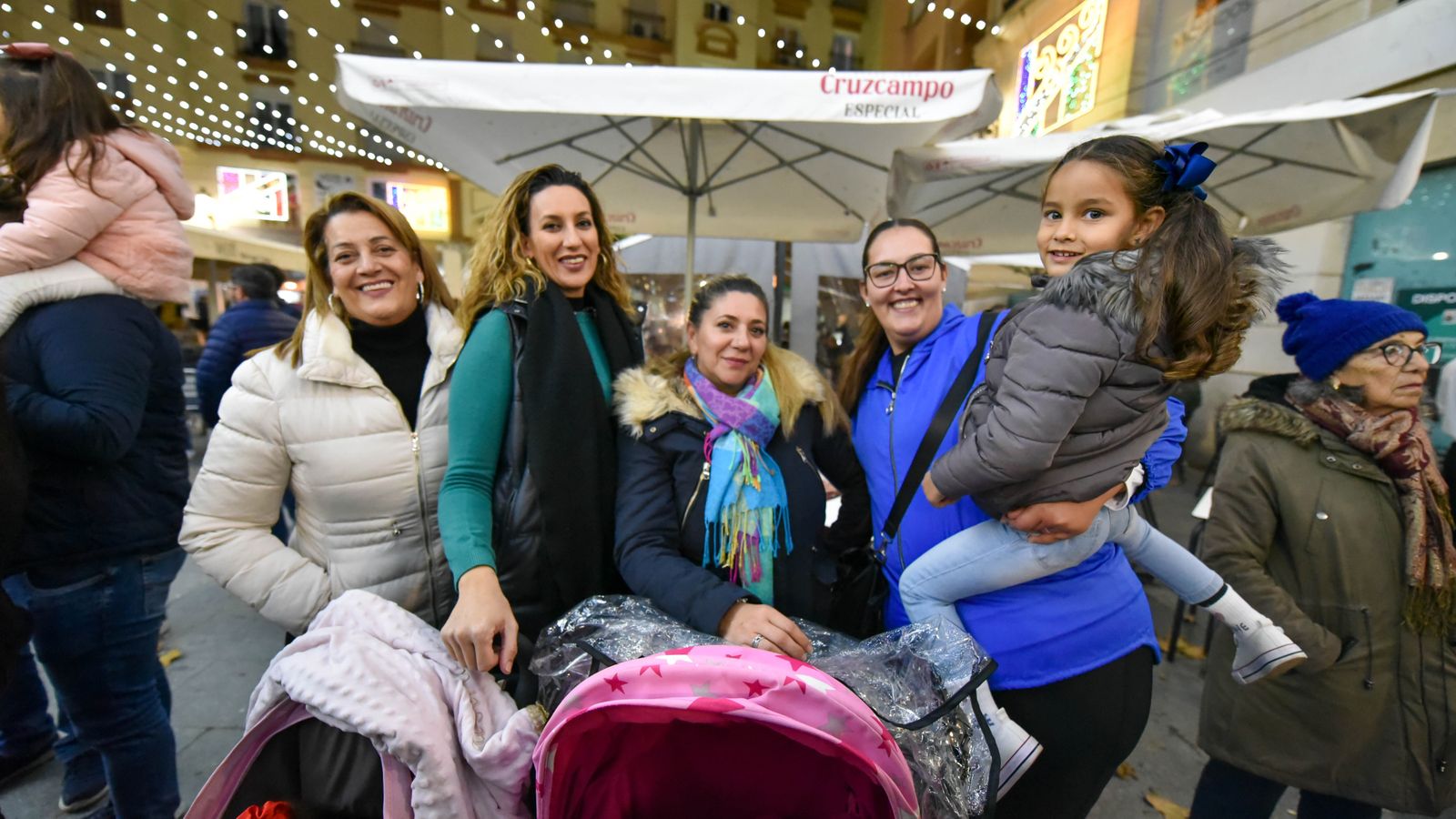 El encendido del alumbrado de Navidad en La Línea, en imágenes