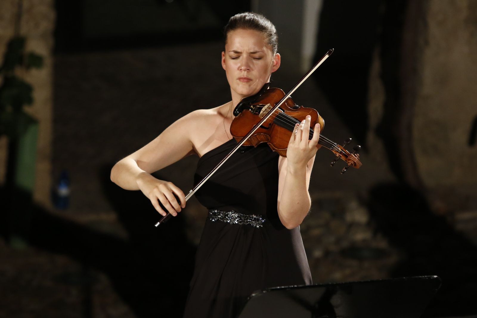 Las imágenes del recital del violinista Jolente De Maeyer y el pianista Nikolaas Kende