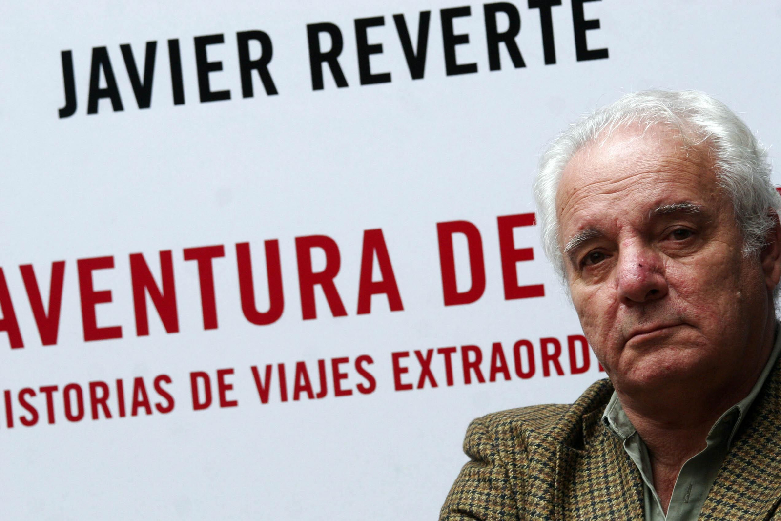 El escritor Javier Reverte
