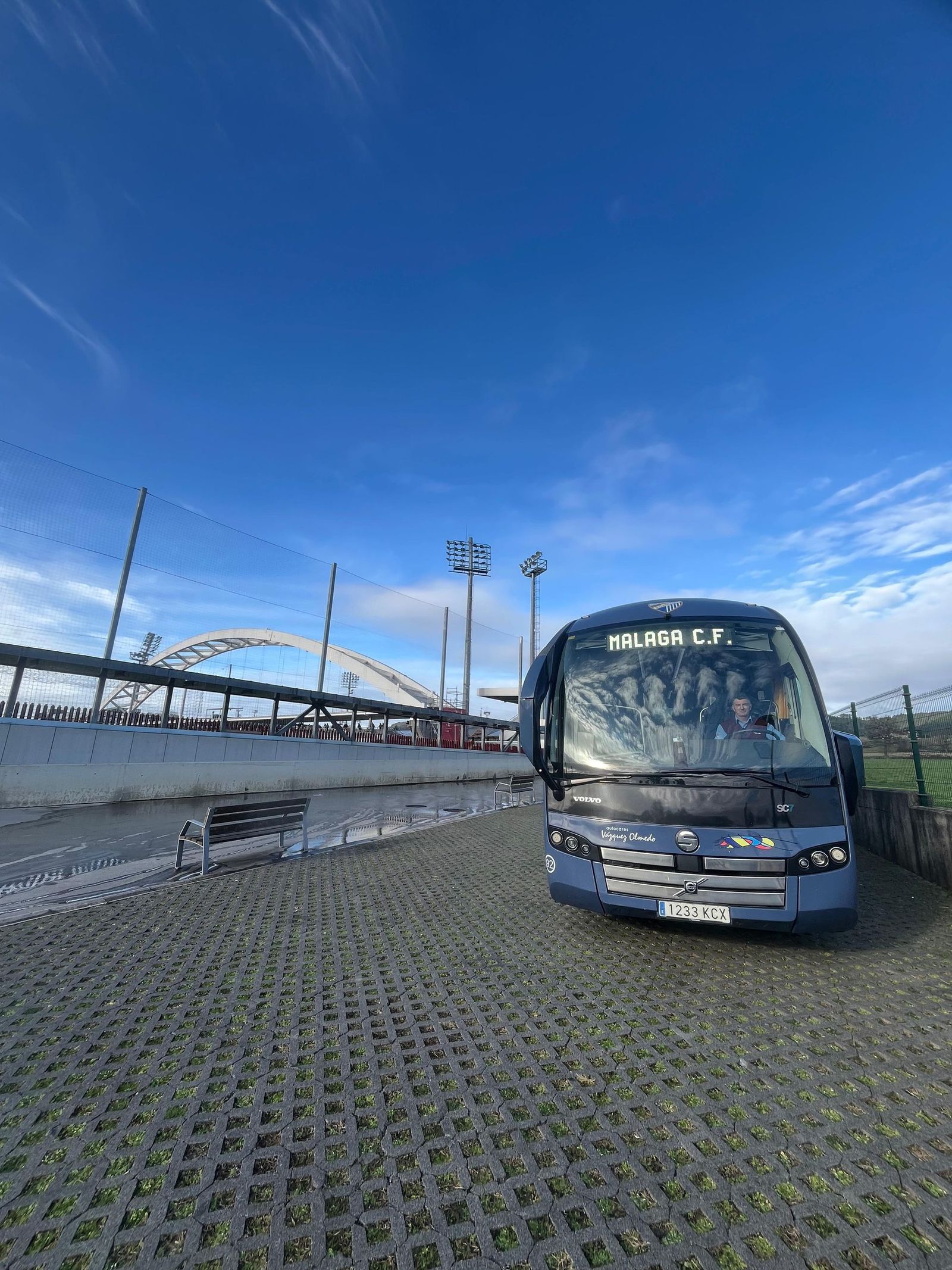 El Málaga CF se entrena en Lezama