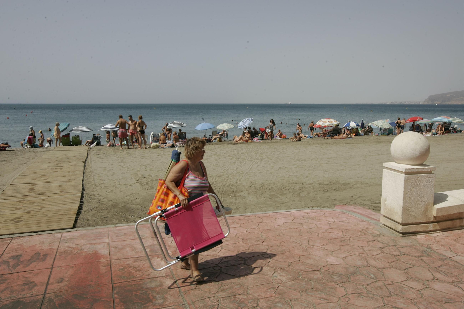 Día de agosto en El Zapillo.