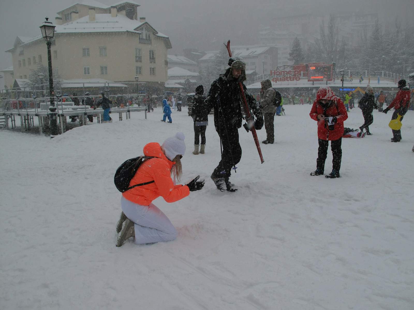 Todas las imágenes del paso del temporal por Granada