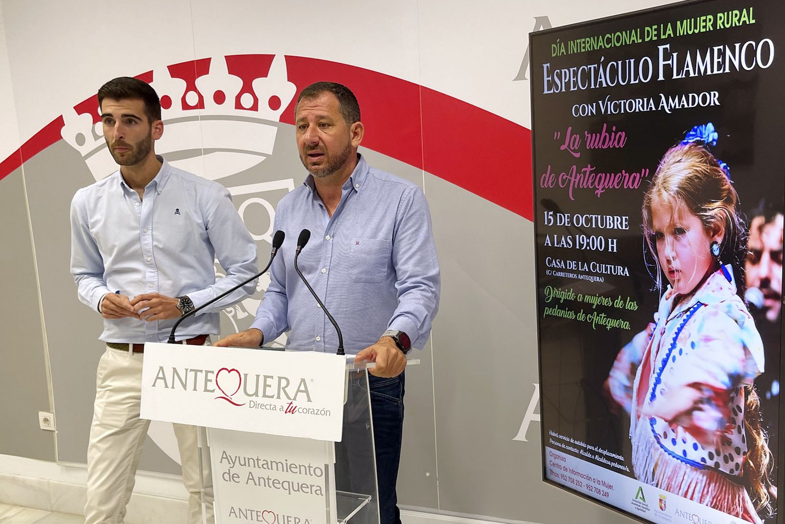 Presentación de las actividades con motivo del Día de la Mujer Rural.