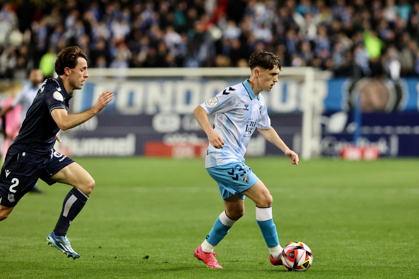 Málaga CF - Real Sociedad, en fotos