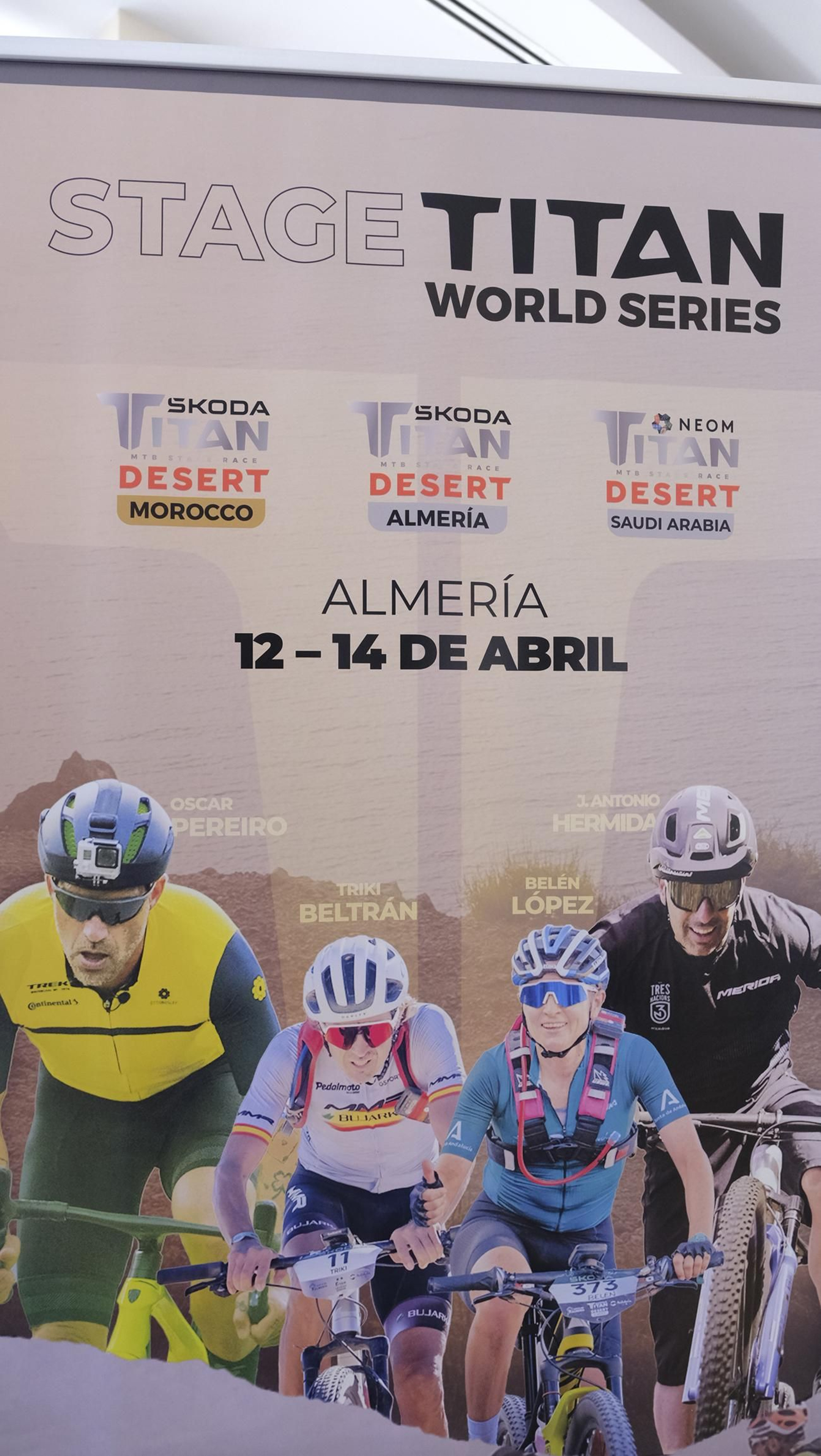 Imágenes de la presentación del Stage Titan World Series, en Almería