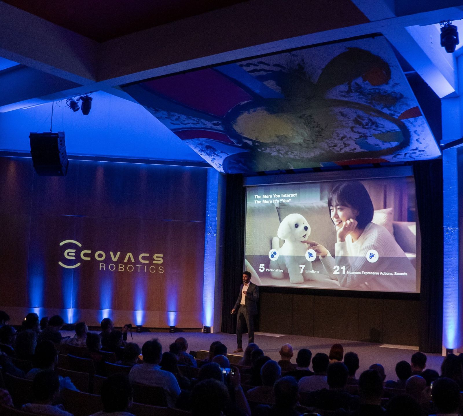 Evento de presentación de Ecovacs Robotics en Barcelona