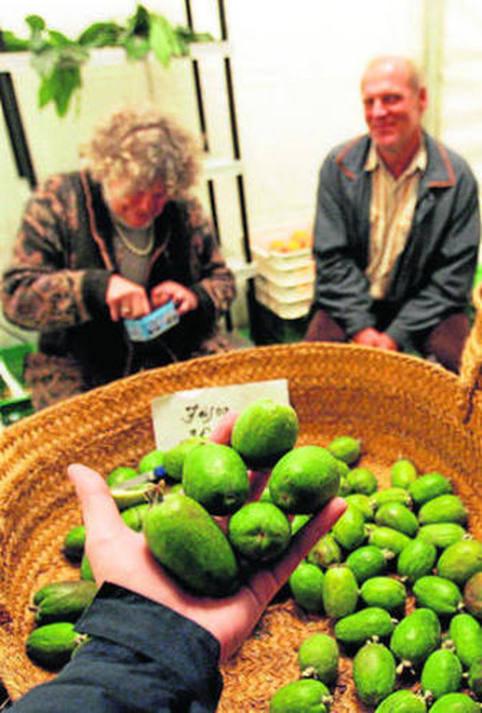 Productos ecológicos en una feria celebrada en Málaga.