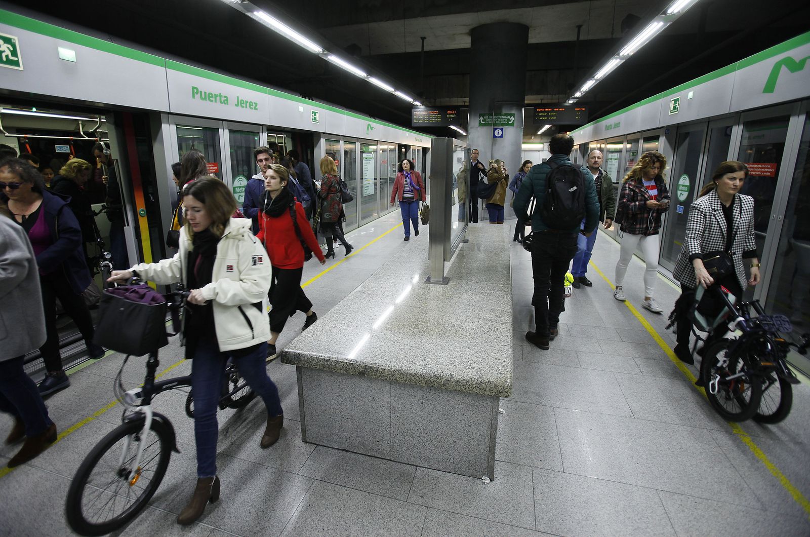 Estación Puerta Jerez del Metro de Sevilla