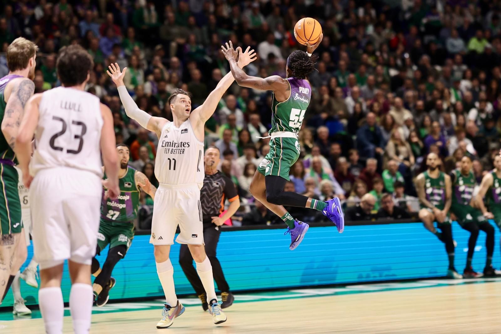 Unicaja-Real Madrid, en fotos