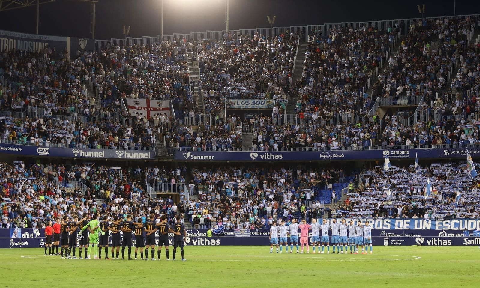 El Málaga CF - Real Madrid Castilla, en fotos