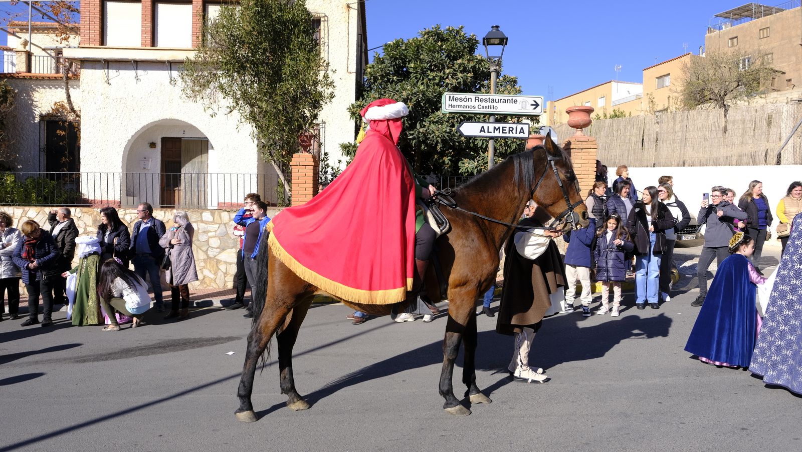 Imágenes de la "visita de los Reyes Católicos" a Fiñana