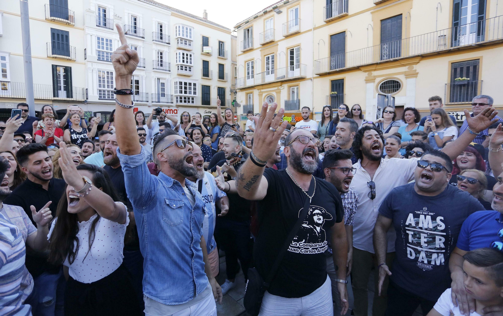Las fotos del homenaje a Juan Carlos Aragón en Málaga