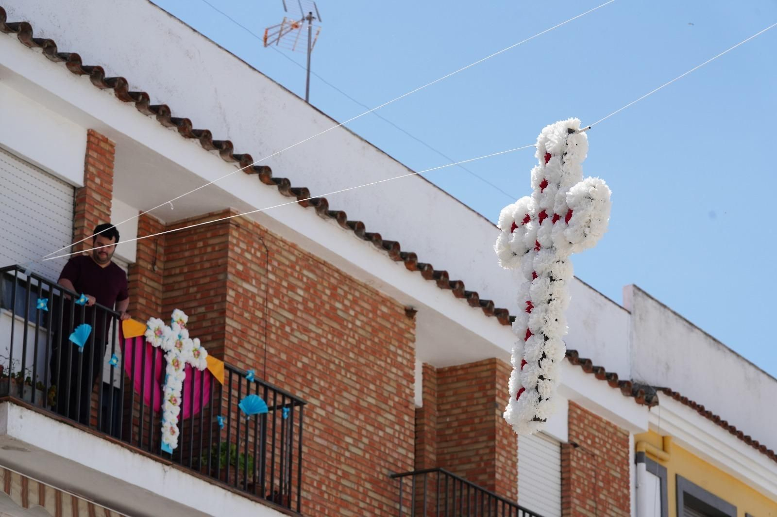 Las fotos de las Cruces de Mayo en los balcones y azoteas de Córdoba Las fotos de las Cruces de Mayo en los balcones y azoteas de Córdoba
