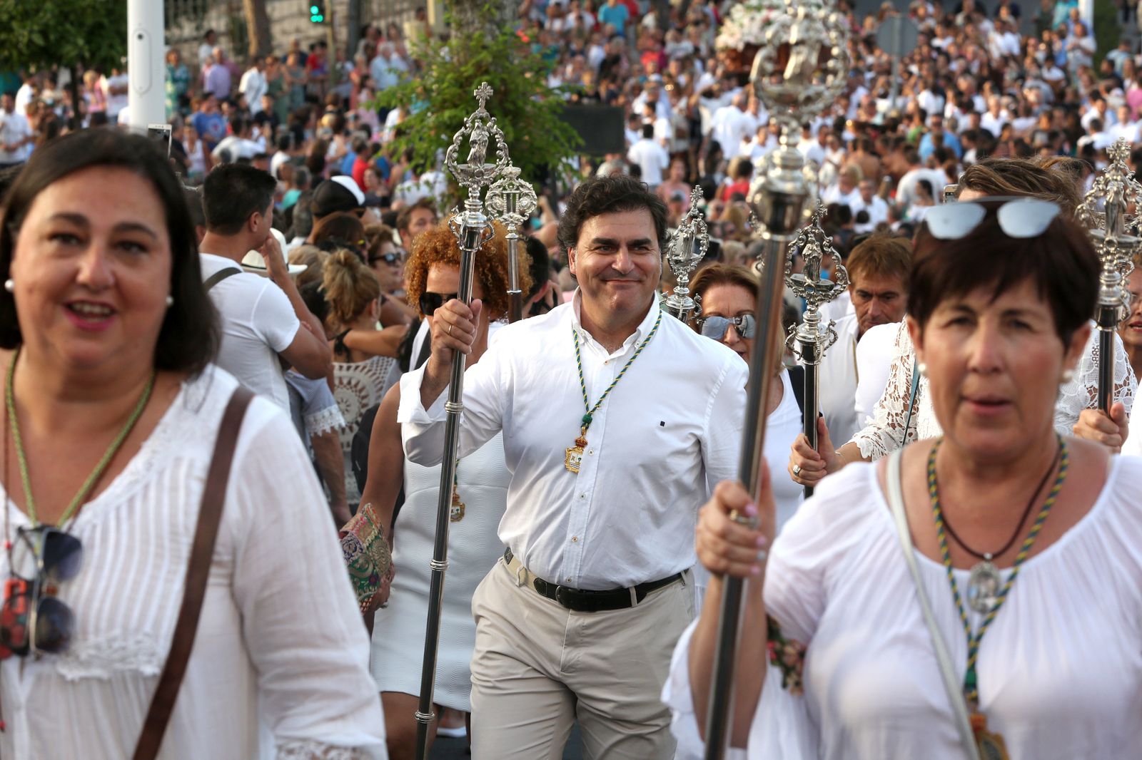 Procesión de la Virgen del Carmen en Punta Umbría