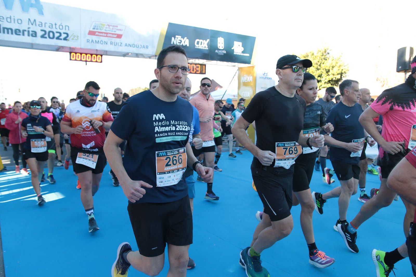 Las imágenes del Medio Maratón de Almería 2022-23
