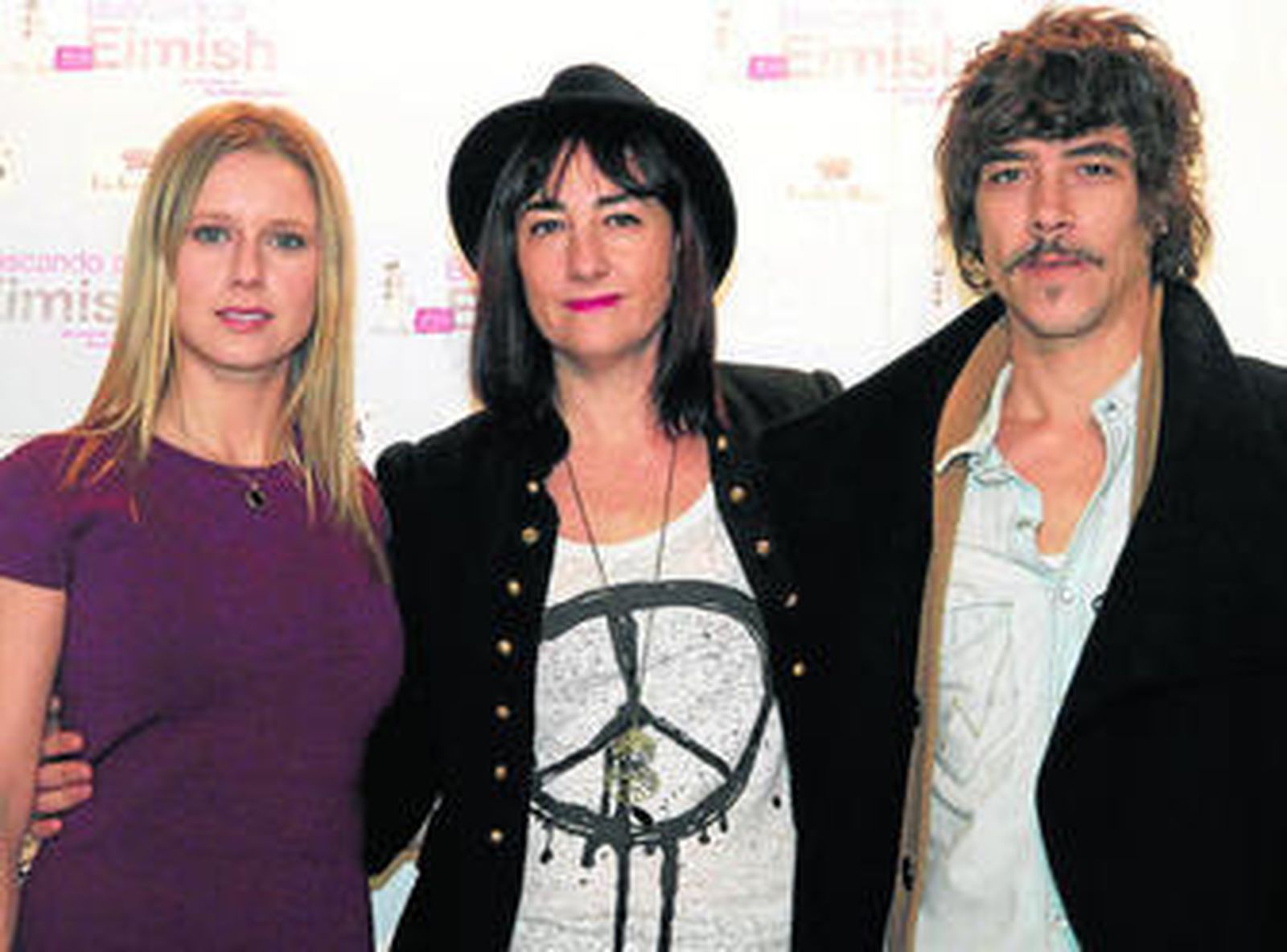 Ana Rodríguez (c) junto a Jaenada y Vellés, ayer, en la presentación.