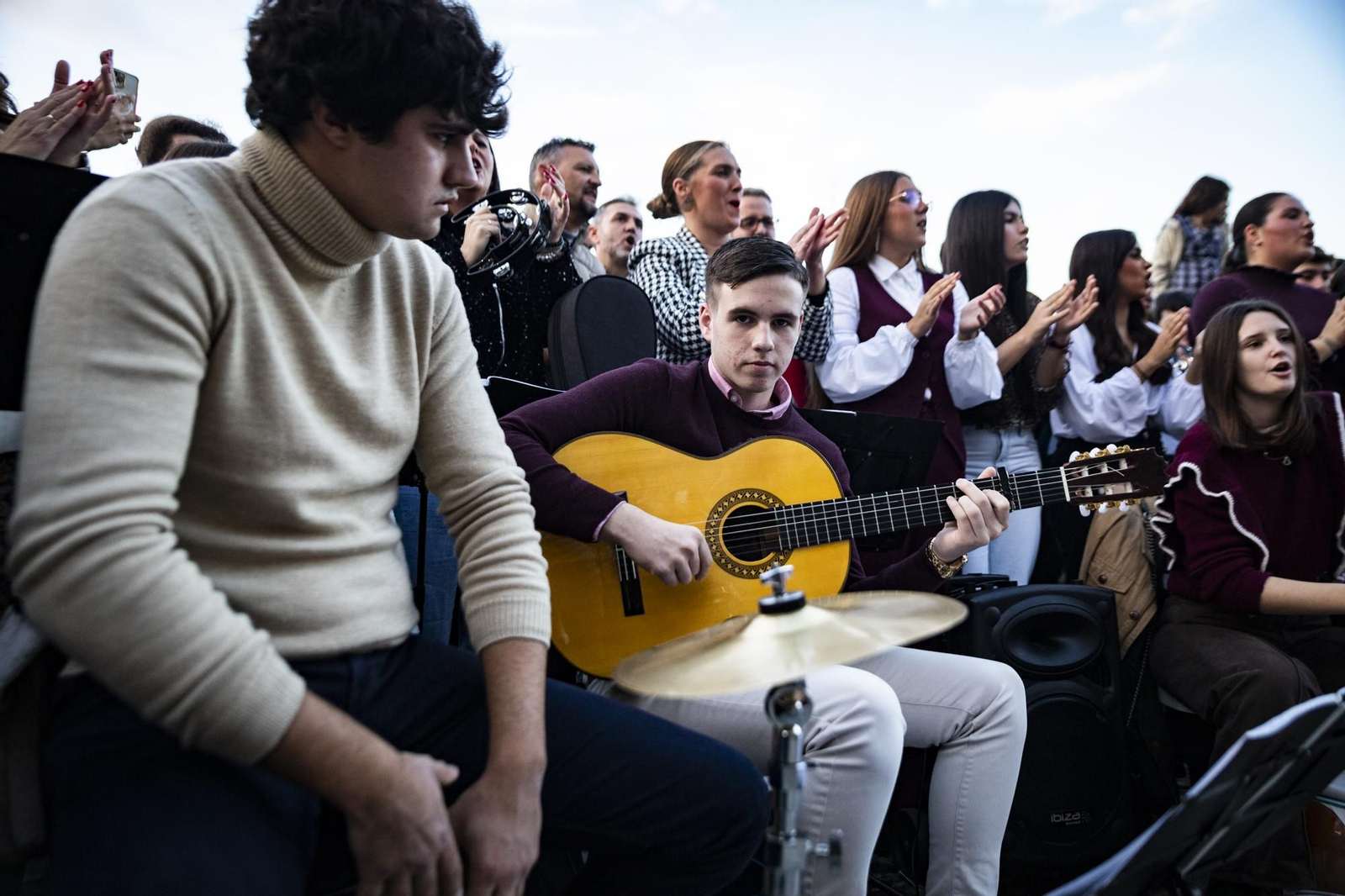 Imágenes de zambombas del día 13 de diciembre en Jerez