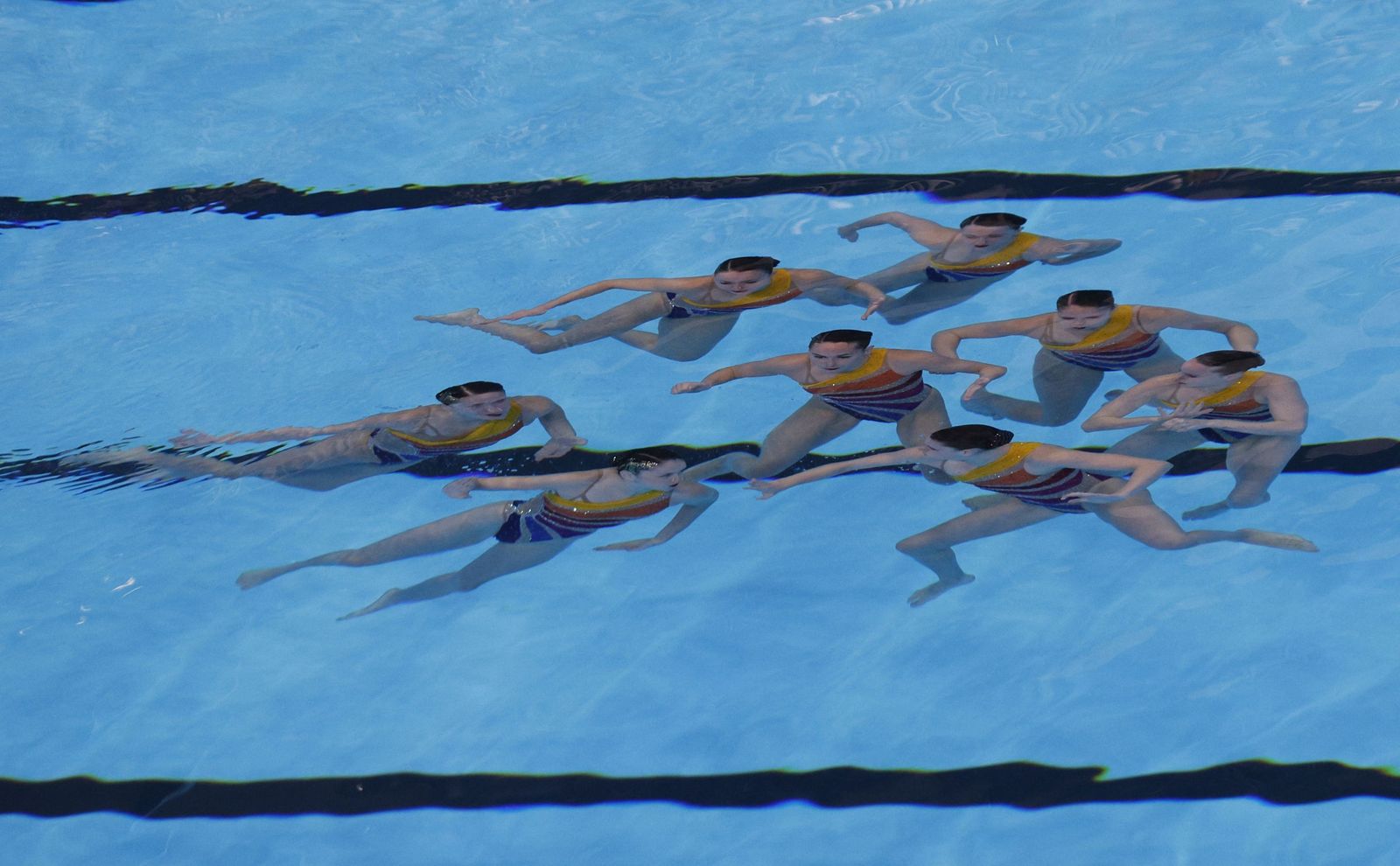 Las fotos de la medalla de plata de Alisa Ozhogina y Marina García con España