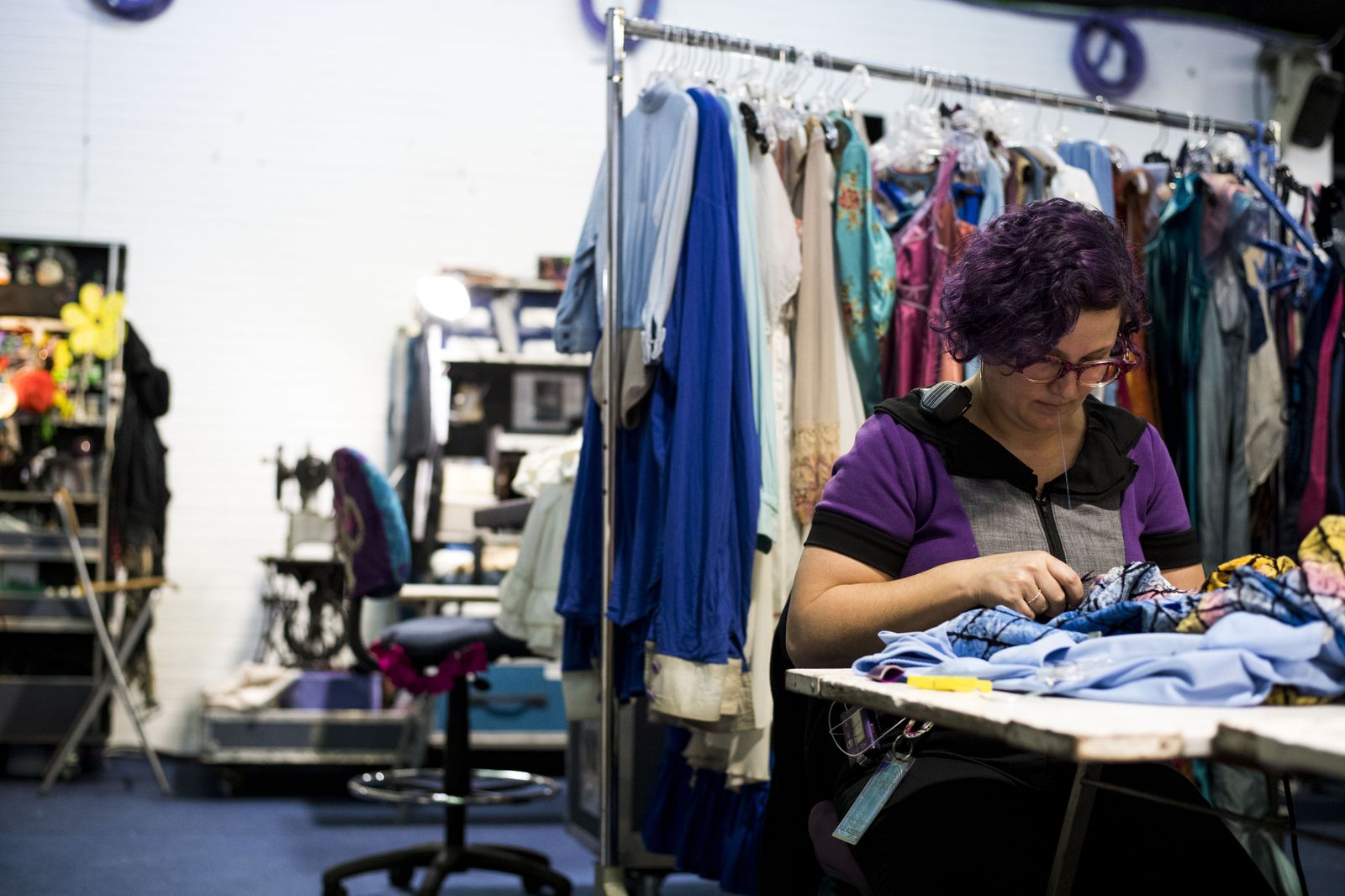 Fotos: El Circo del Sol entre bambalinas