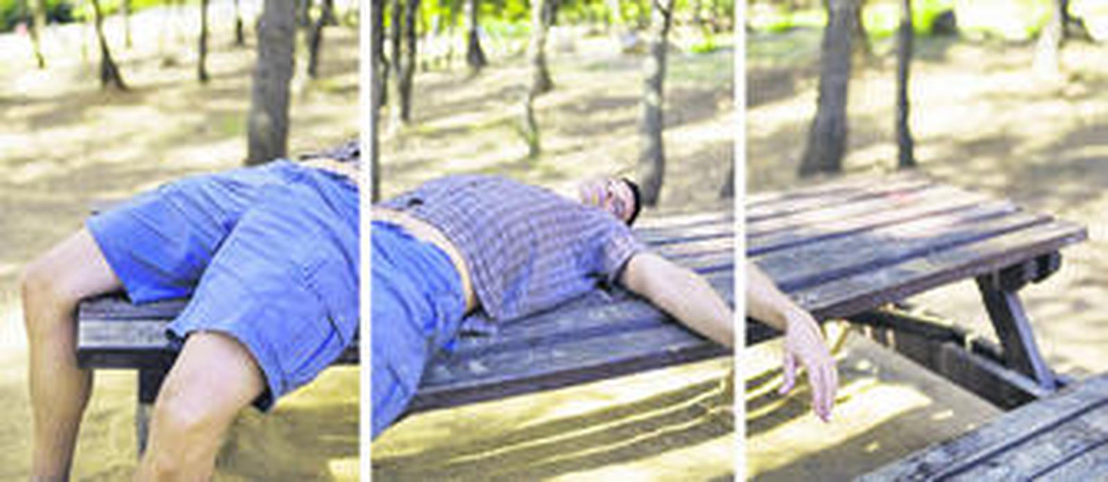 Una de las obras de Natura Homis: Escenarios tomada en Barcelona, ciudad donde este autor imparte cursos y seminarios fotográficos.