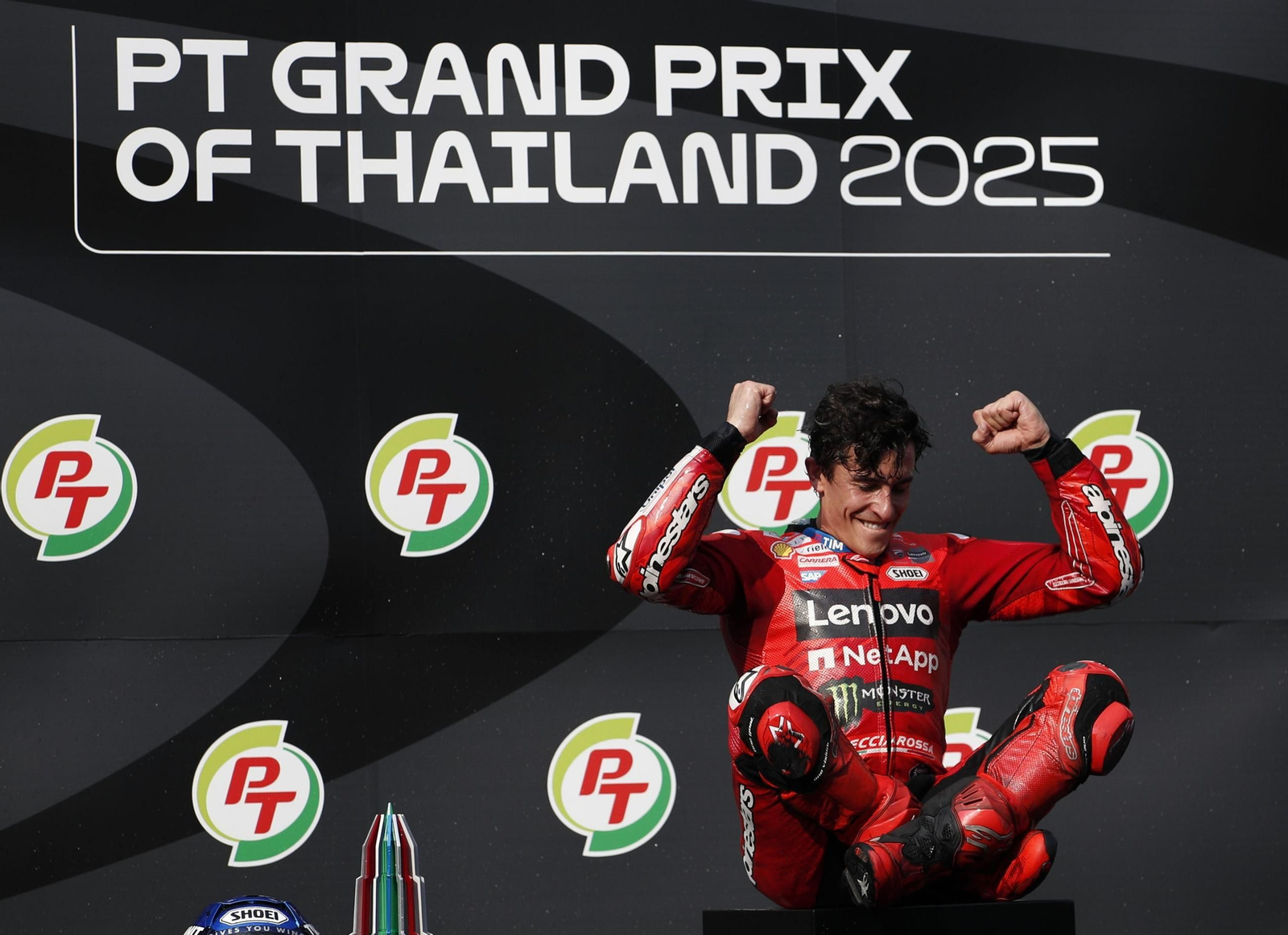 Las fotos del triunfo de Marc Márquez en Tailandia