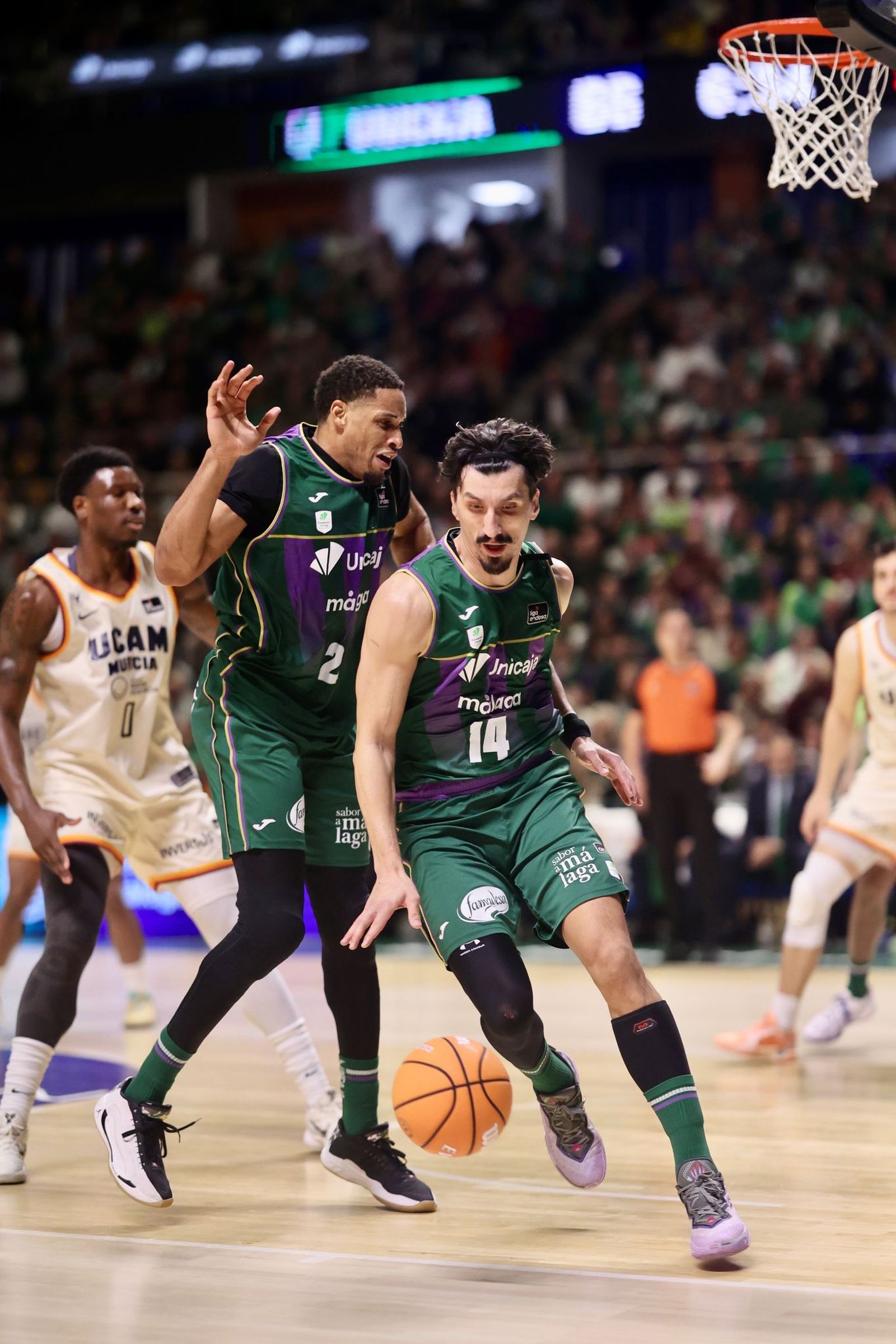 Las fotos del Unicaja-UCAM Murcia
