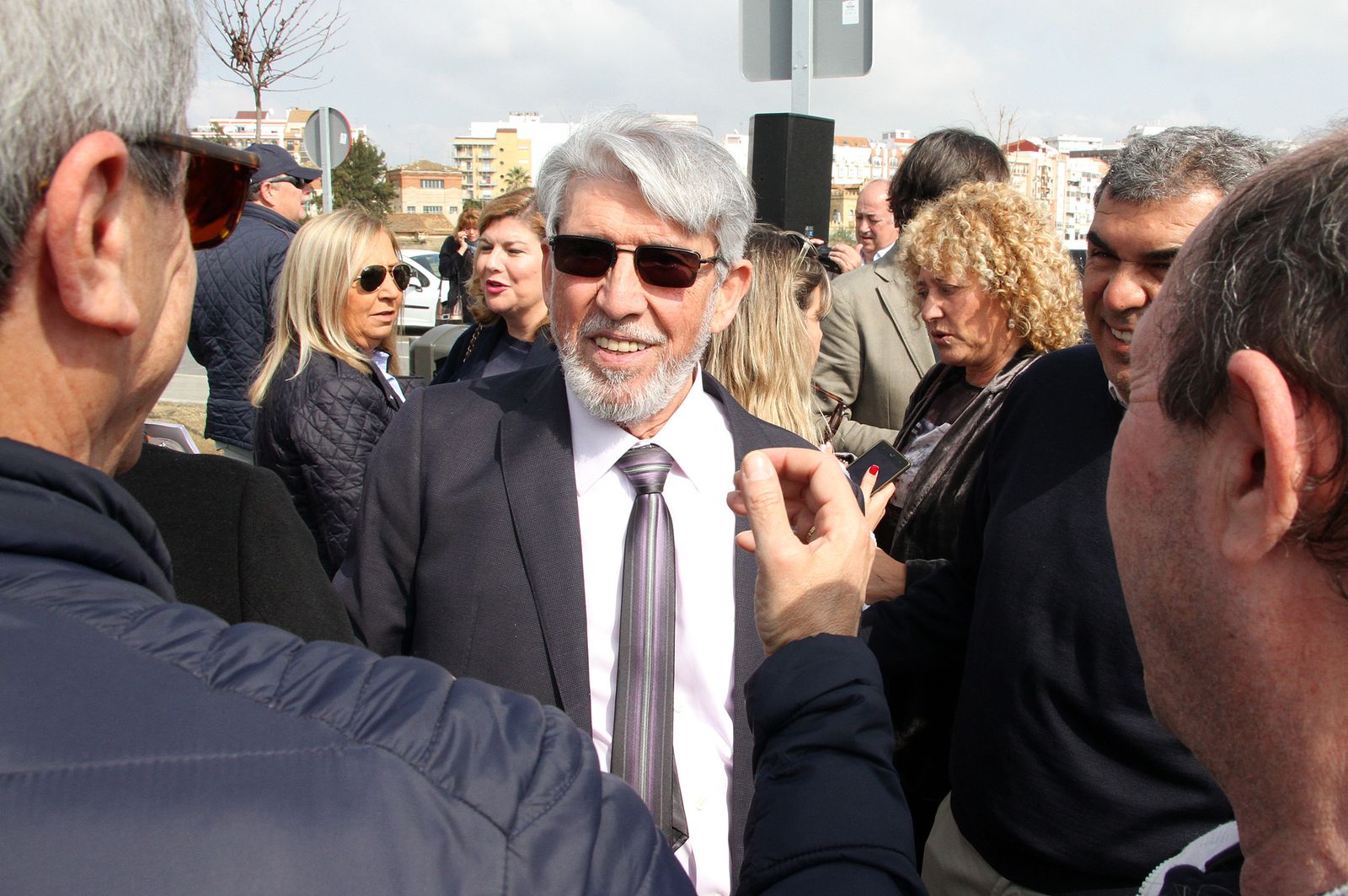 Inauguración de la Calle Doctor Cristóbal Gangoso, en imágenes