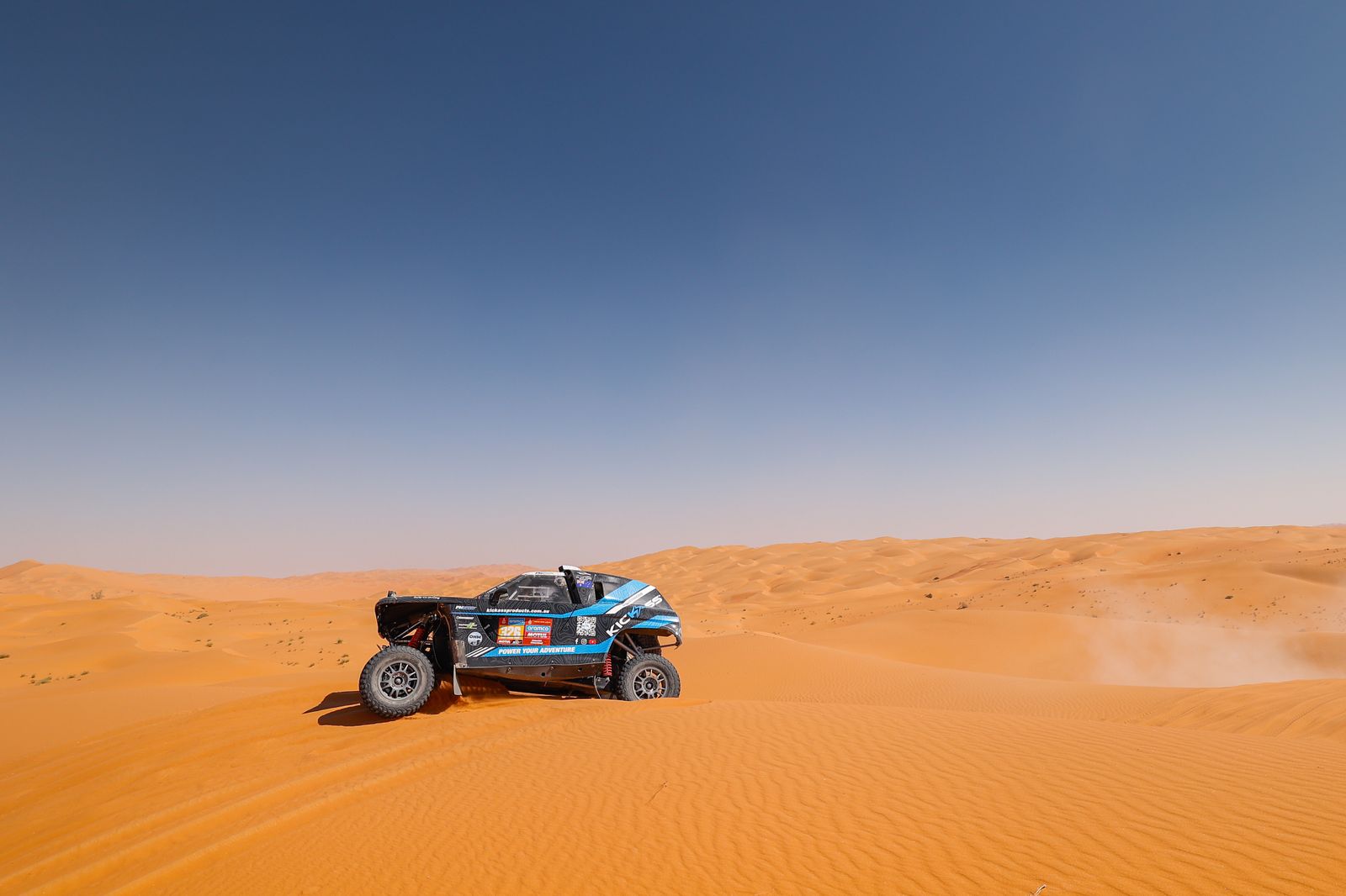 Las espectaculares imágenes del Dakar por las dunas