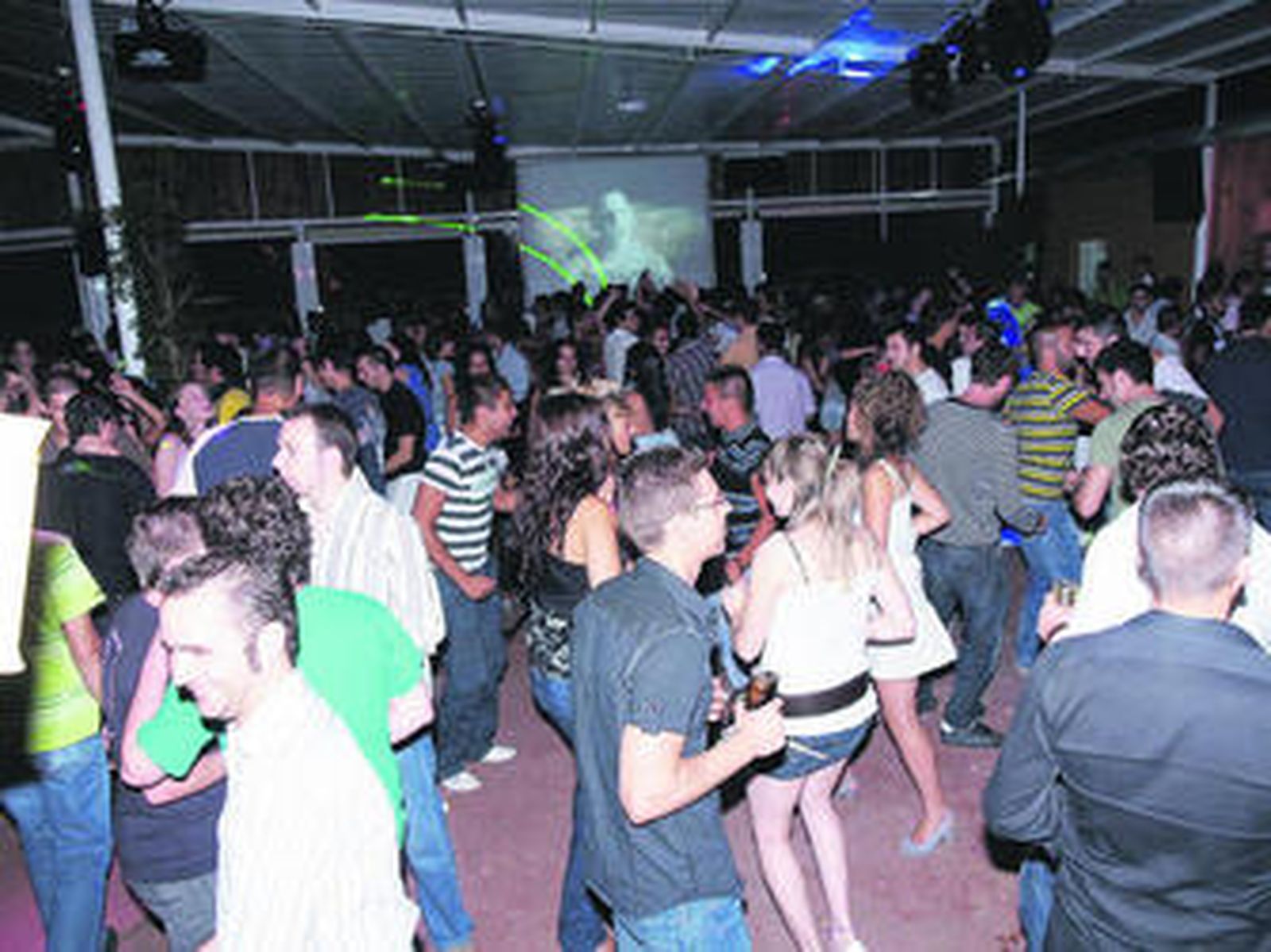 Zona de ambiente en El Terrón.