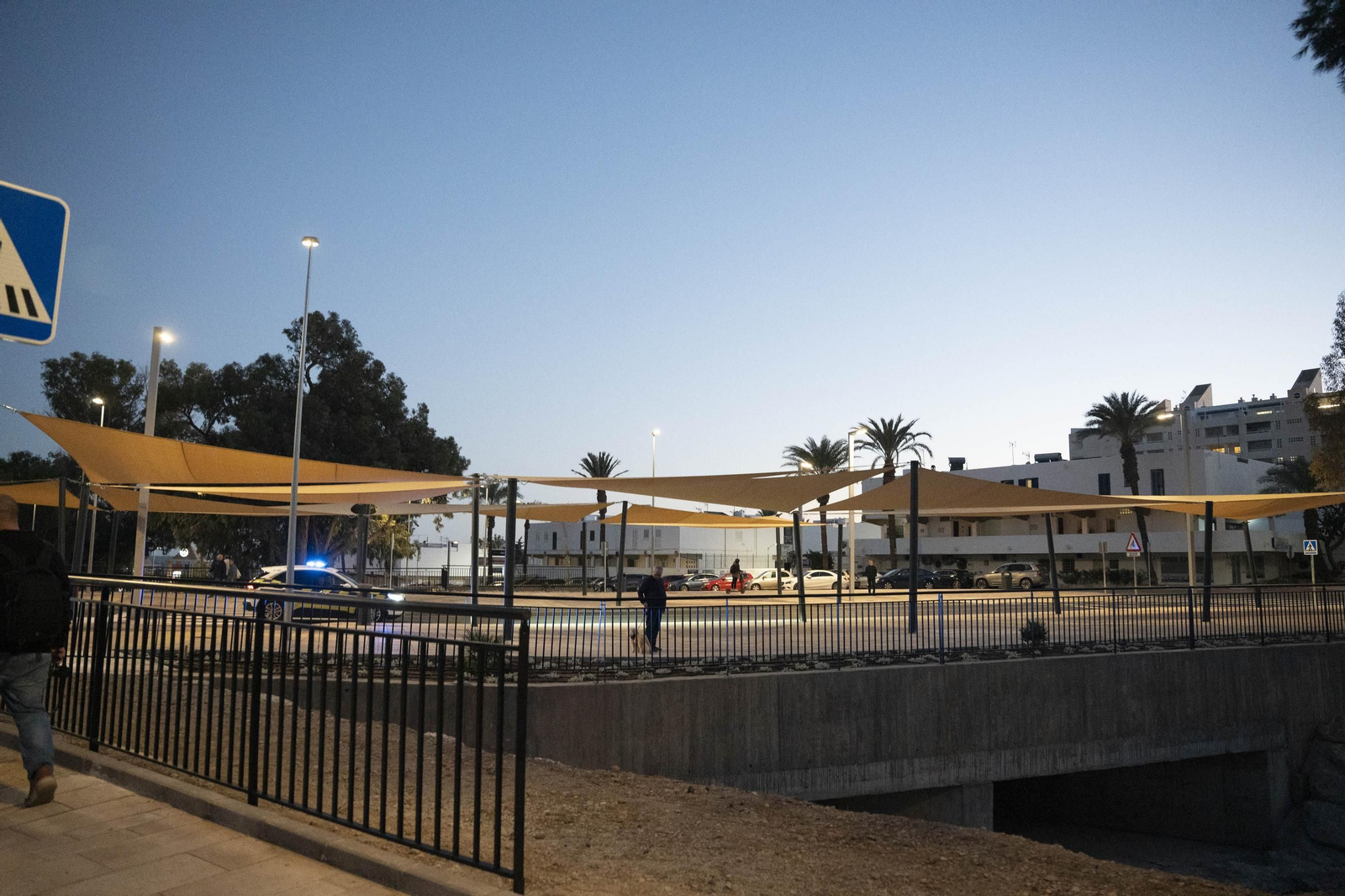 Las imágenes de la inauguración de la primera fase de la adecuación de la Rambla San Antonio de Aguadulce