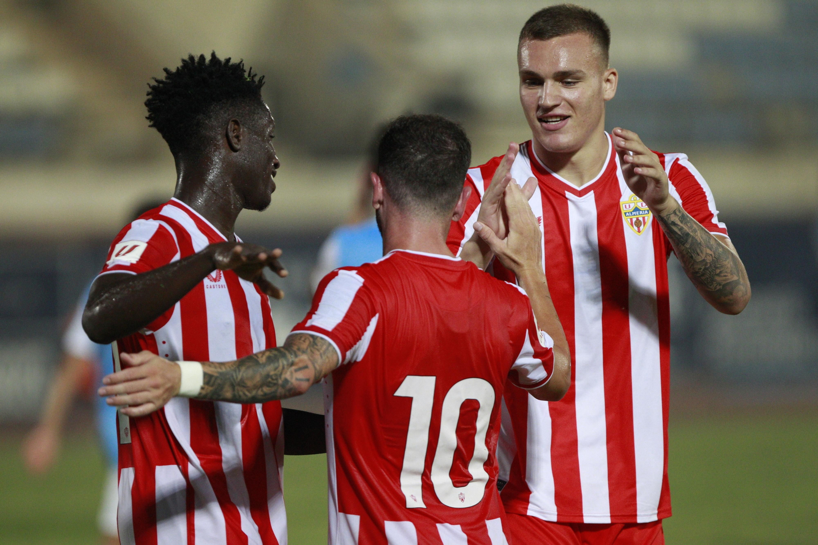 Imágenes del amistoso El Ejido-U.D. Almería