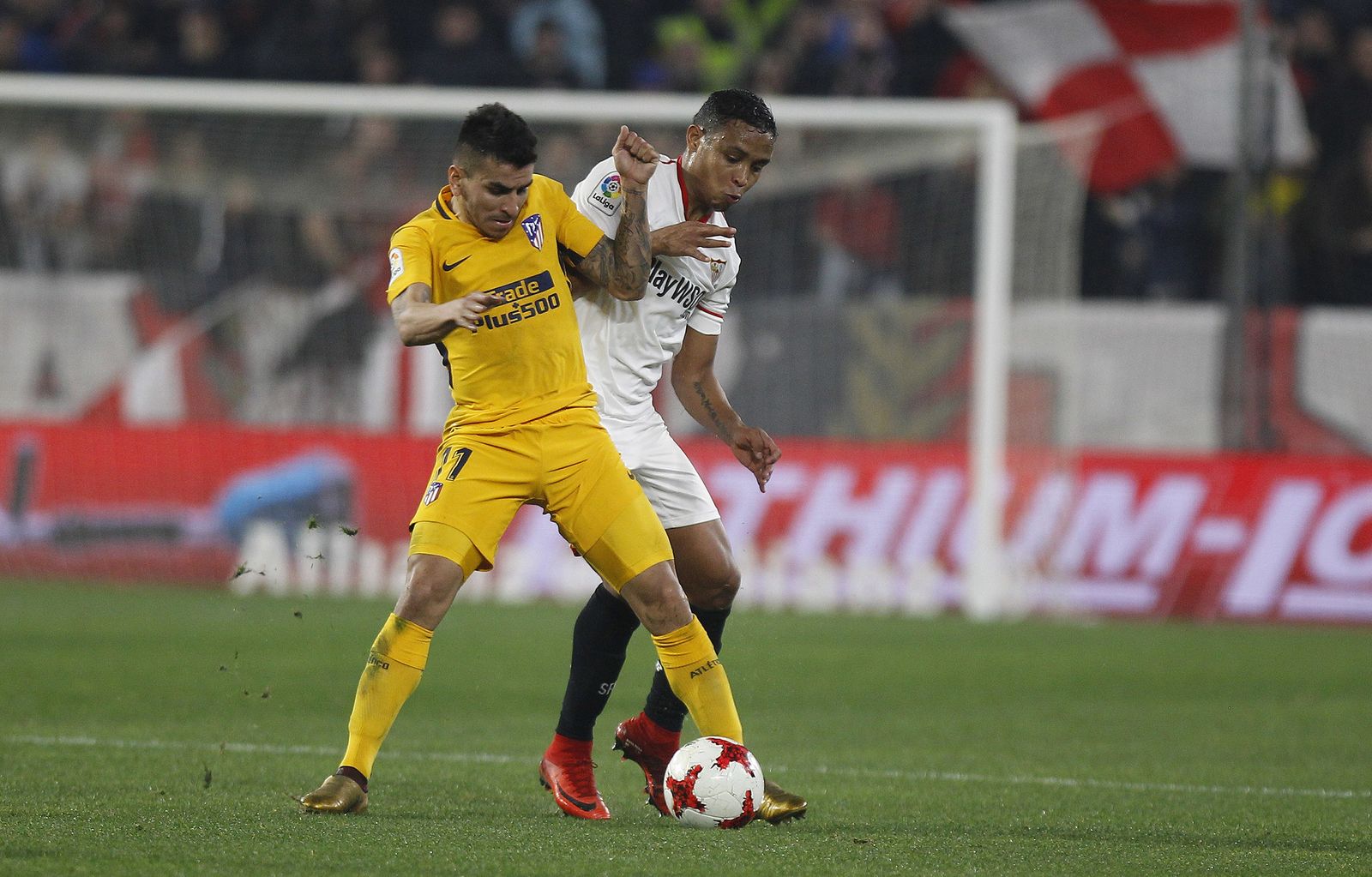 El Sevilla FC-Atlético de Madrid de Copa, en imágenes