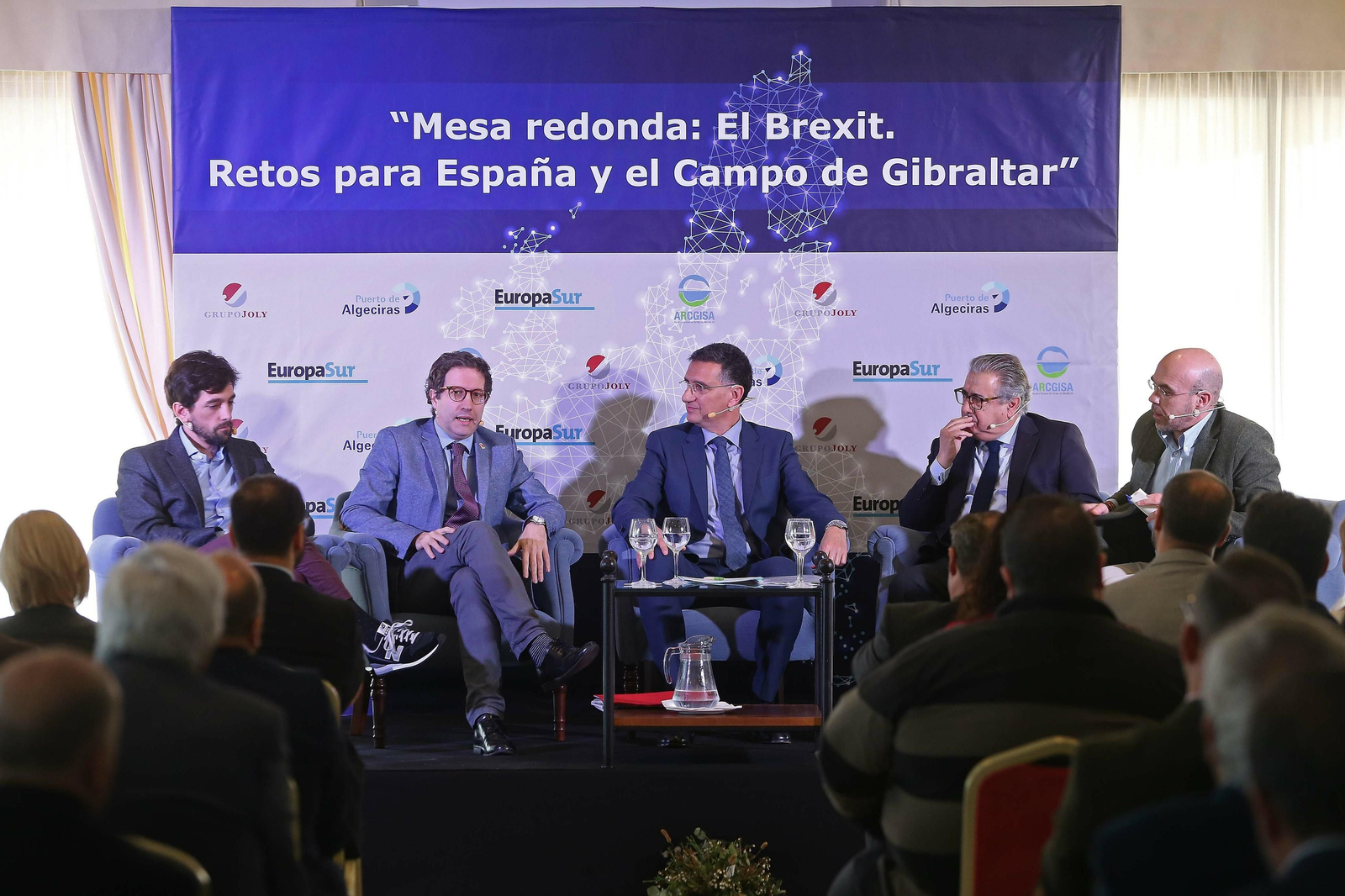 Un momento de la mesa redonda sobre el Brexit organizada por Europa Sur