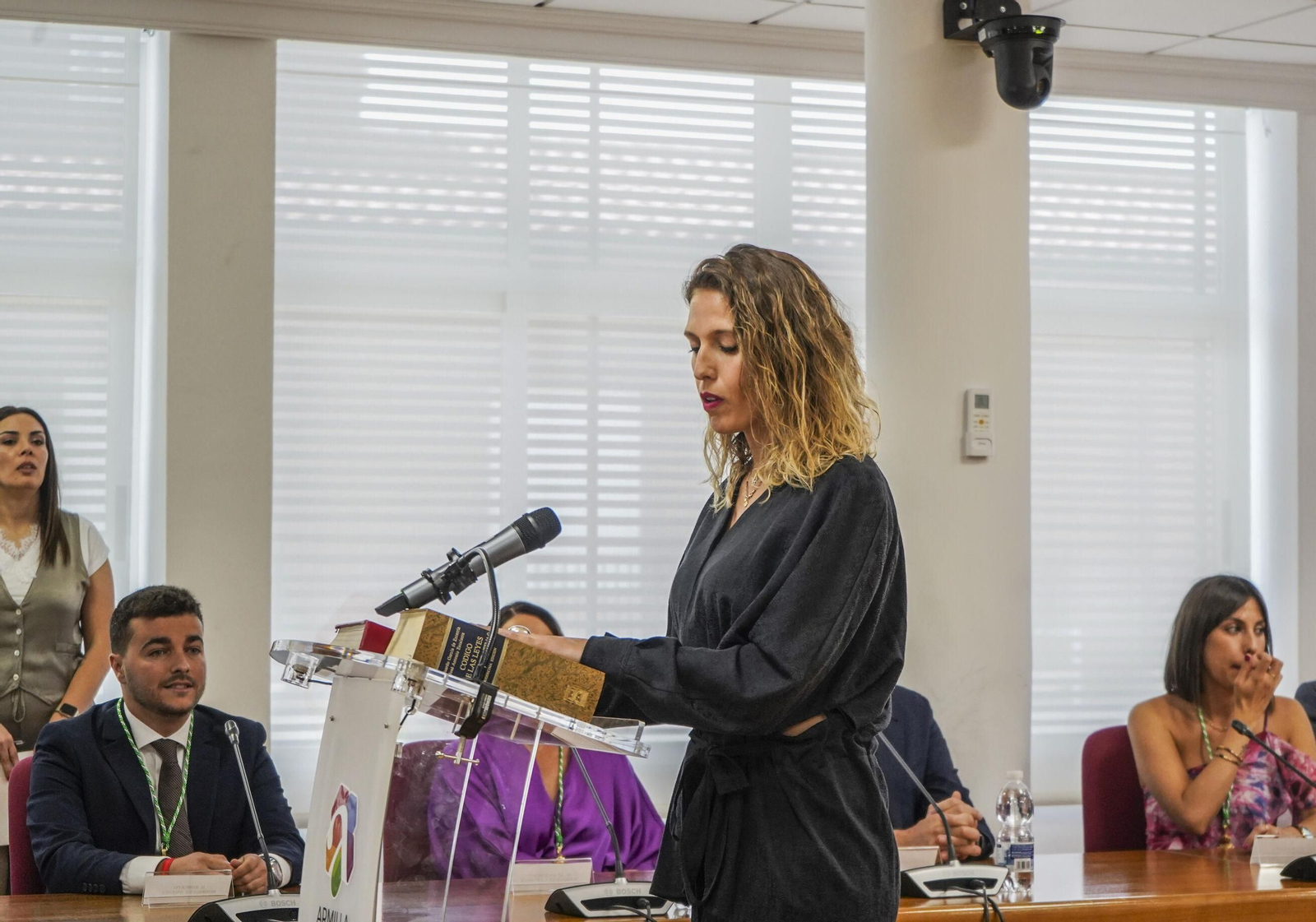 La constitución de los Ayuntamientos de Granada, en imágenes