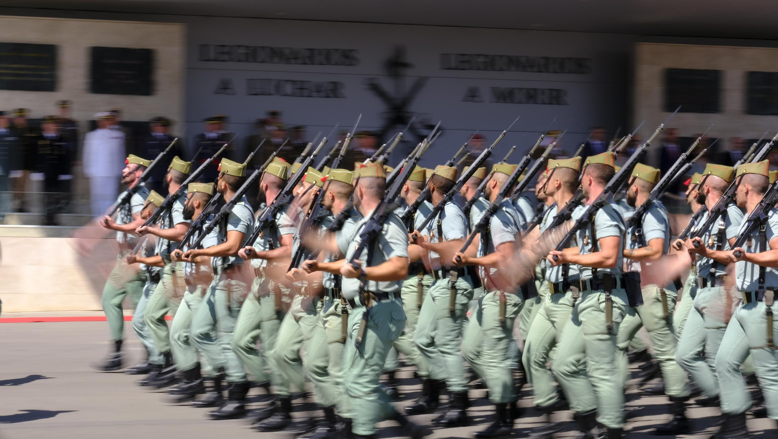 Jornada de puertas abiertas de La Legión Española en Viator