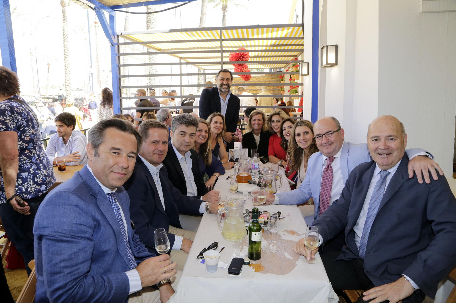 Miguel Ángel García-Jarana, Jaime Osborne, Juan Carlos Herrera, Ángela Benavente, Elena Campoy, Diego Joly, Blanca Osborne, Rocío Álvarez-Campana, Carmen Moreno, Esther Durán, José Luis Lechuga y José Luis de la Rosa.