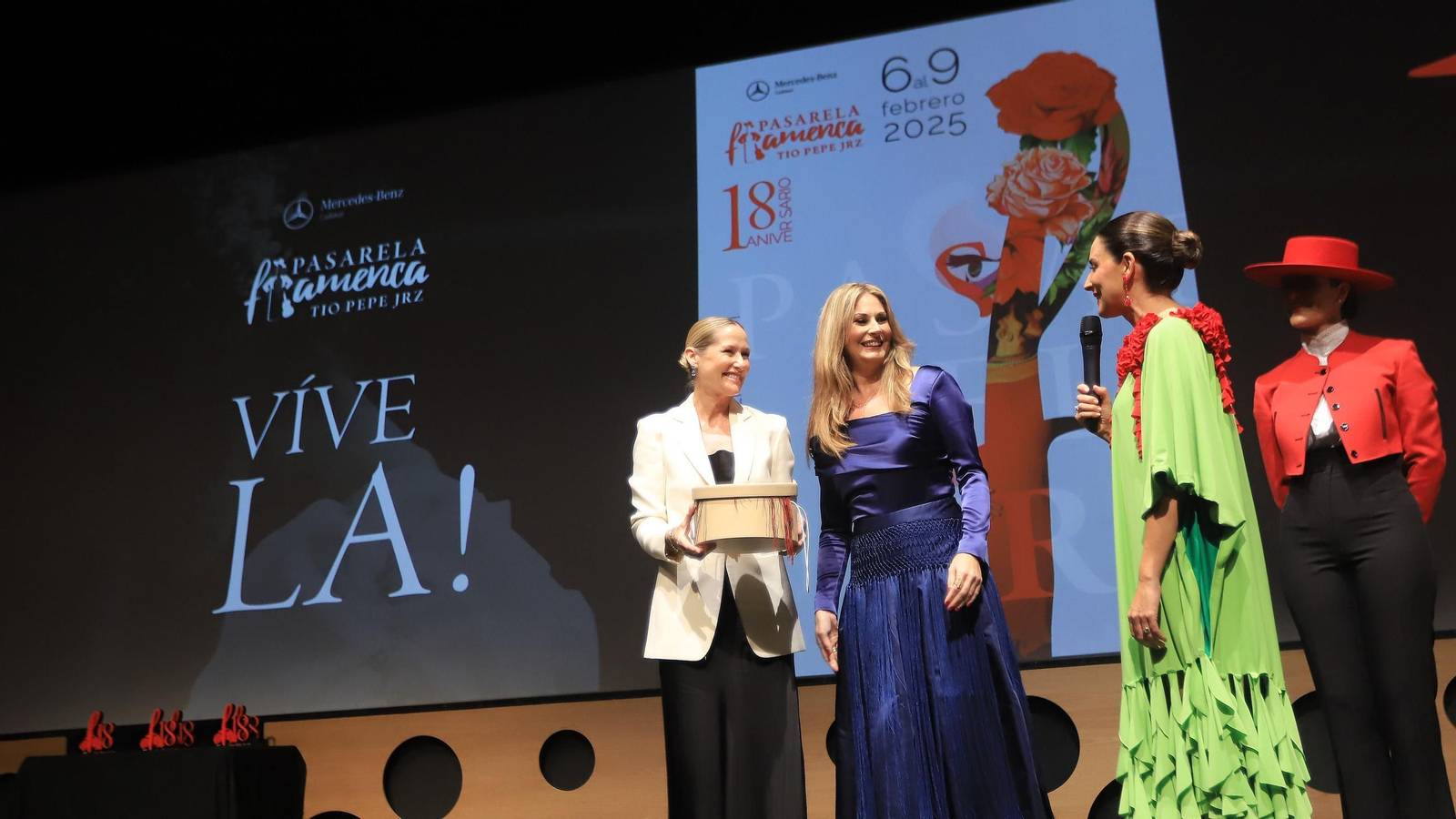 Imágenes de la presentación de La Pasarela Flamenca Tio Pepe 2025