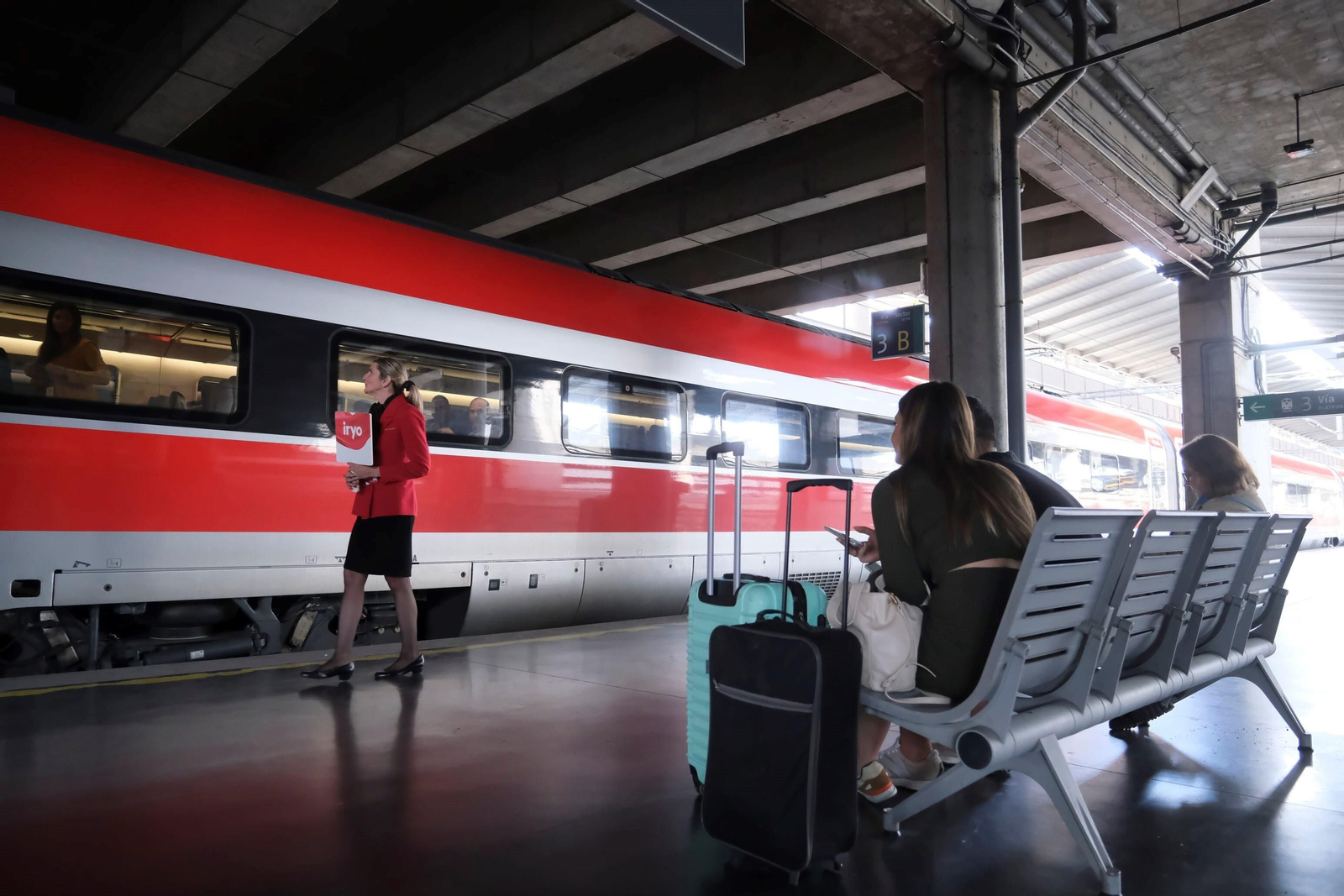 Así ha sido el primer viaje de Iryo con parada en Córdoba, en imágenes