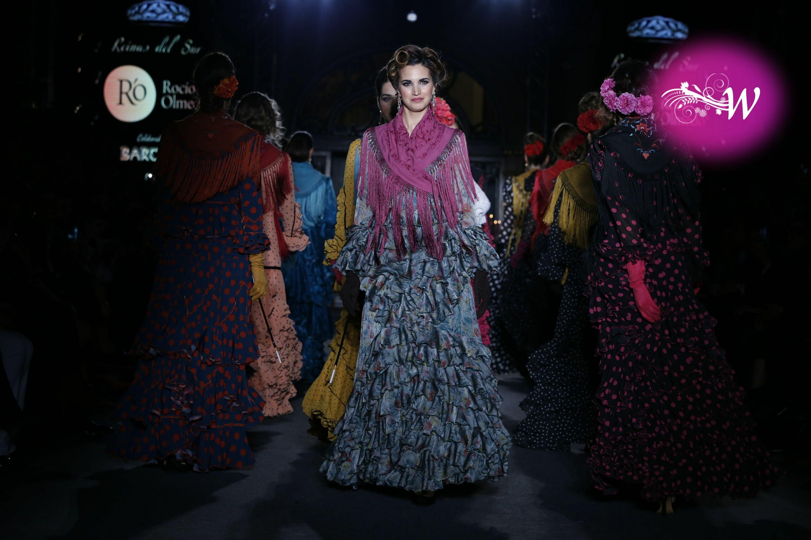 Rocío Olmedo y sus 'Reinas del Sur', las fotos del desfile de su colección 2020 en We Love Flamenco
