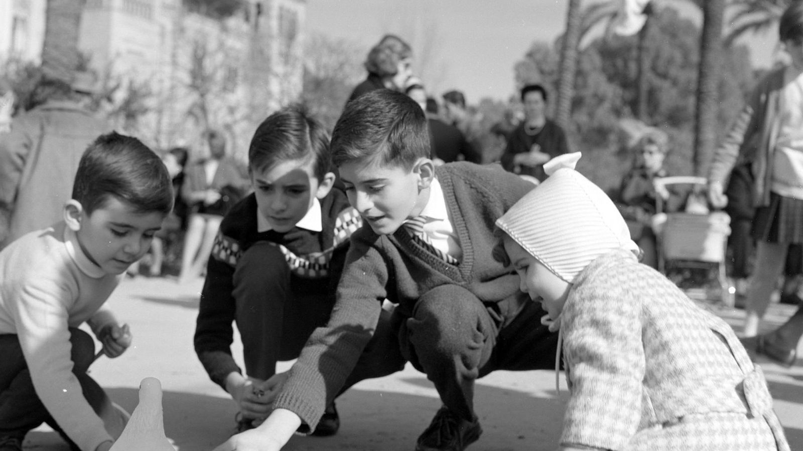Plaza de América del Parque de María Luisa.